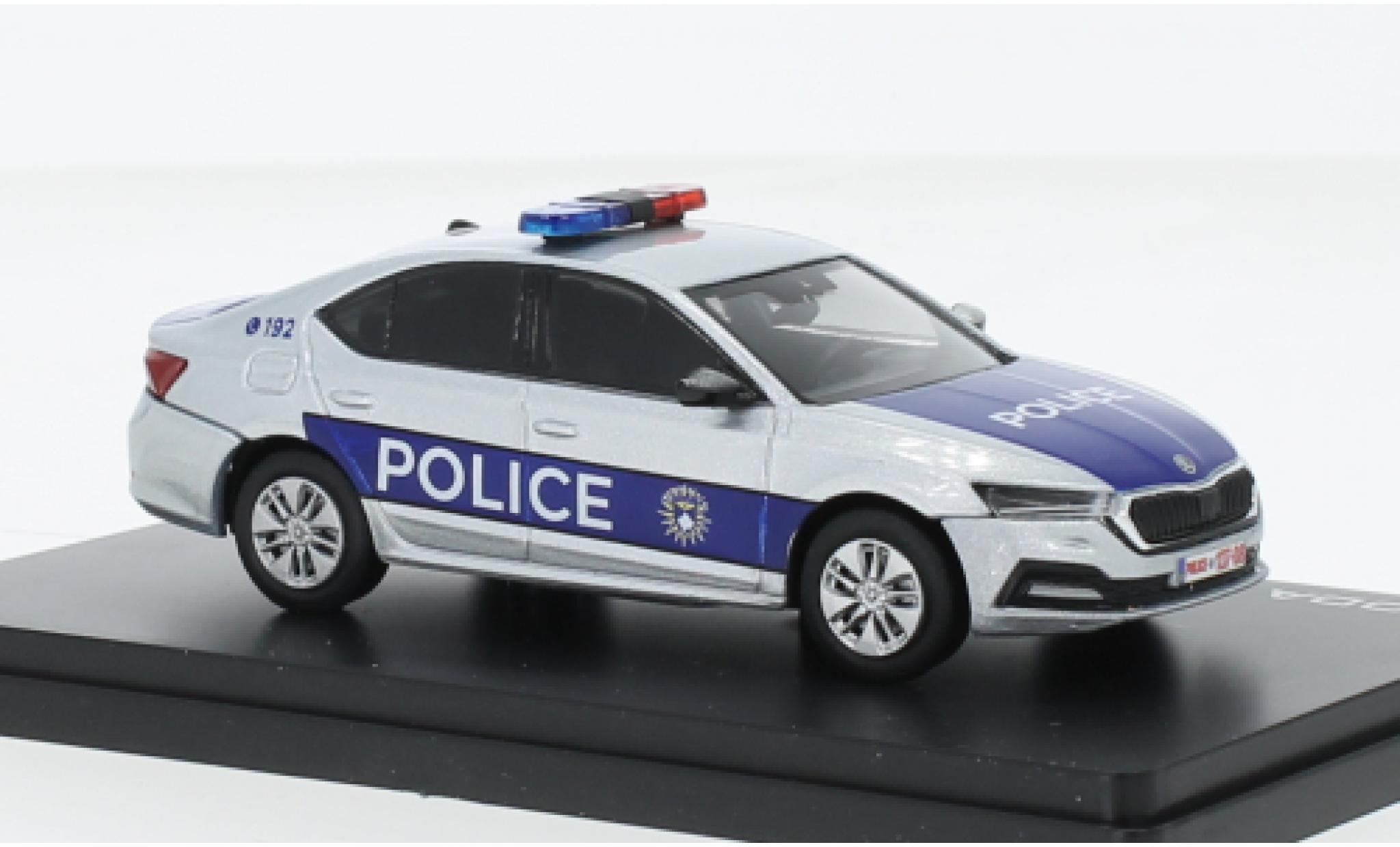 Skoda Octavia 1/43 Abrex IV Police Kosovo 2020 modellino in miniatura