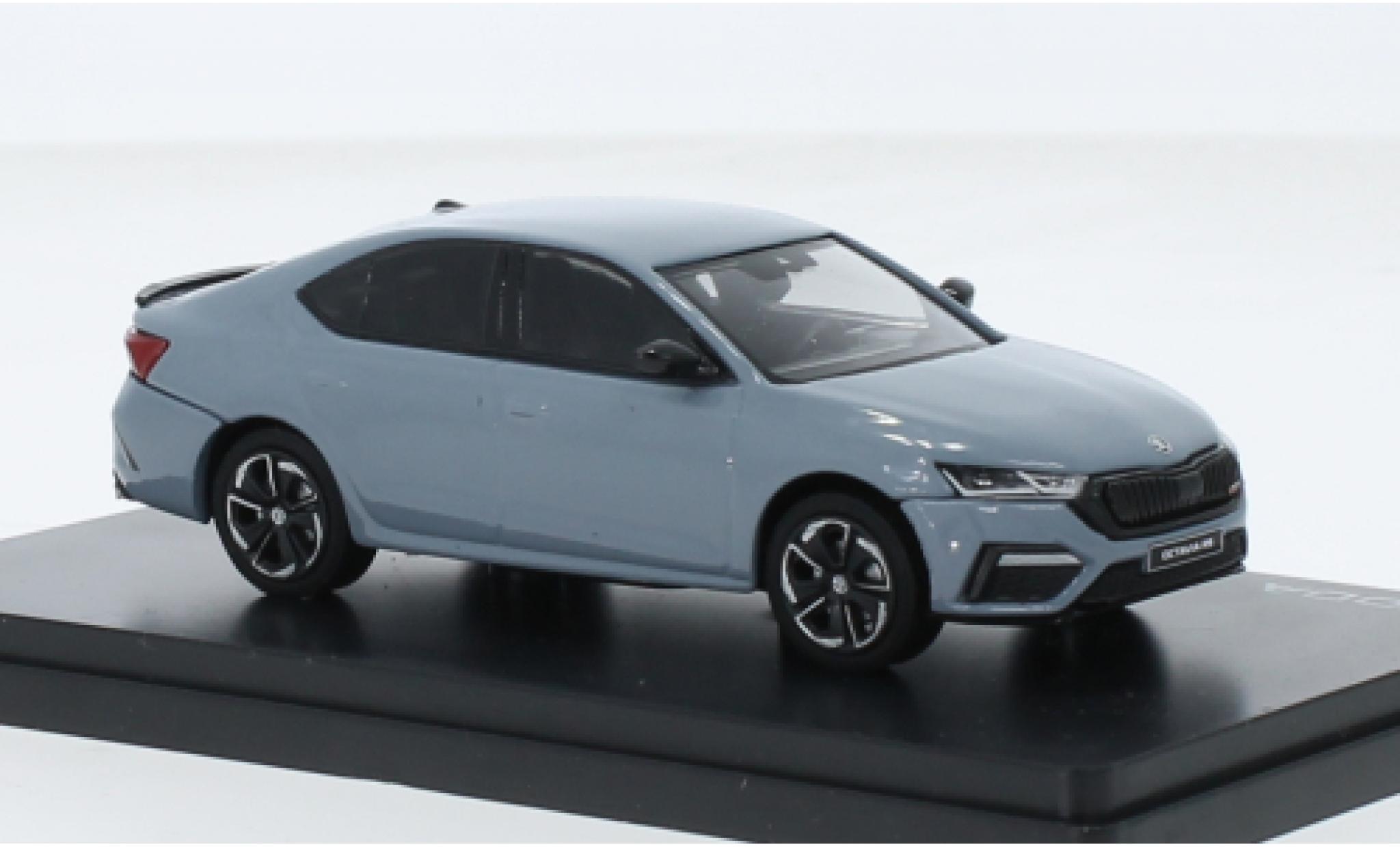 Skoda Octavia 1/43 Abrex IV RS grigio clair 2020 modellino in miniatura