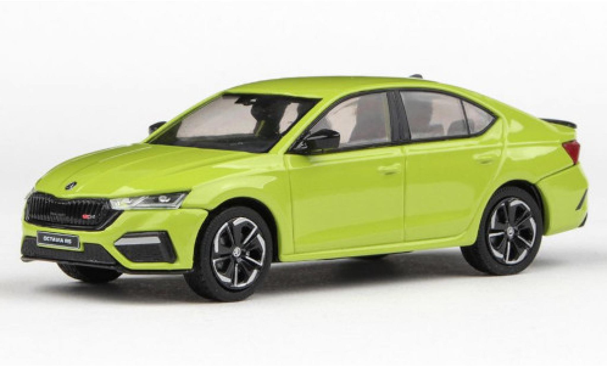 Skoda Octavia 1/43 Abrex IV RS la chaux 2020 modellino in miniatura