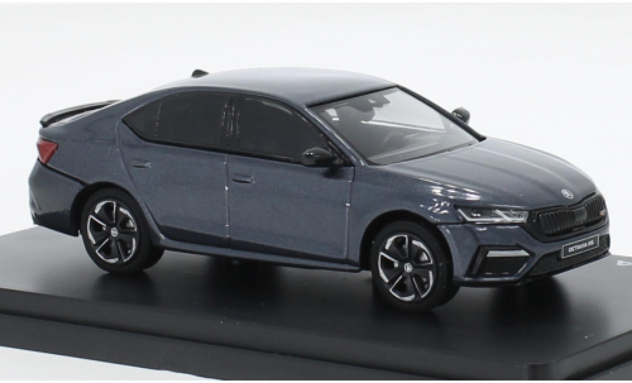 Skoda Octavia 1/43 Abrex IV RS metallise grau 2020 modellino in miniatura