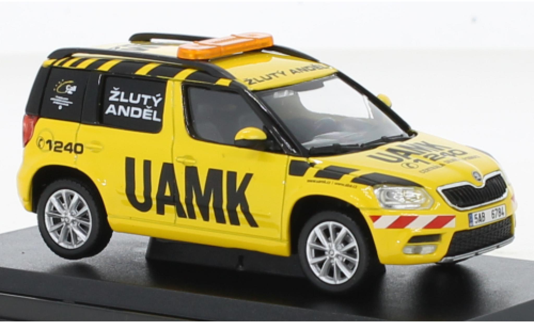 Skoda Yeti 1/43 Abrex FL UAMK 2013 modellino in miniatura