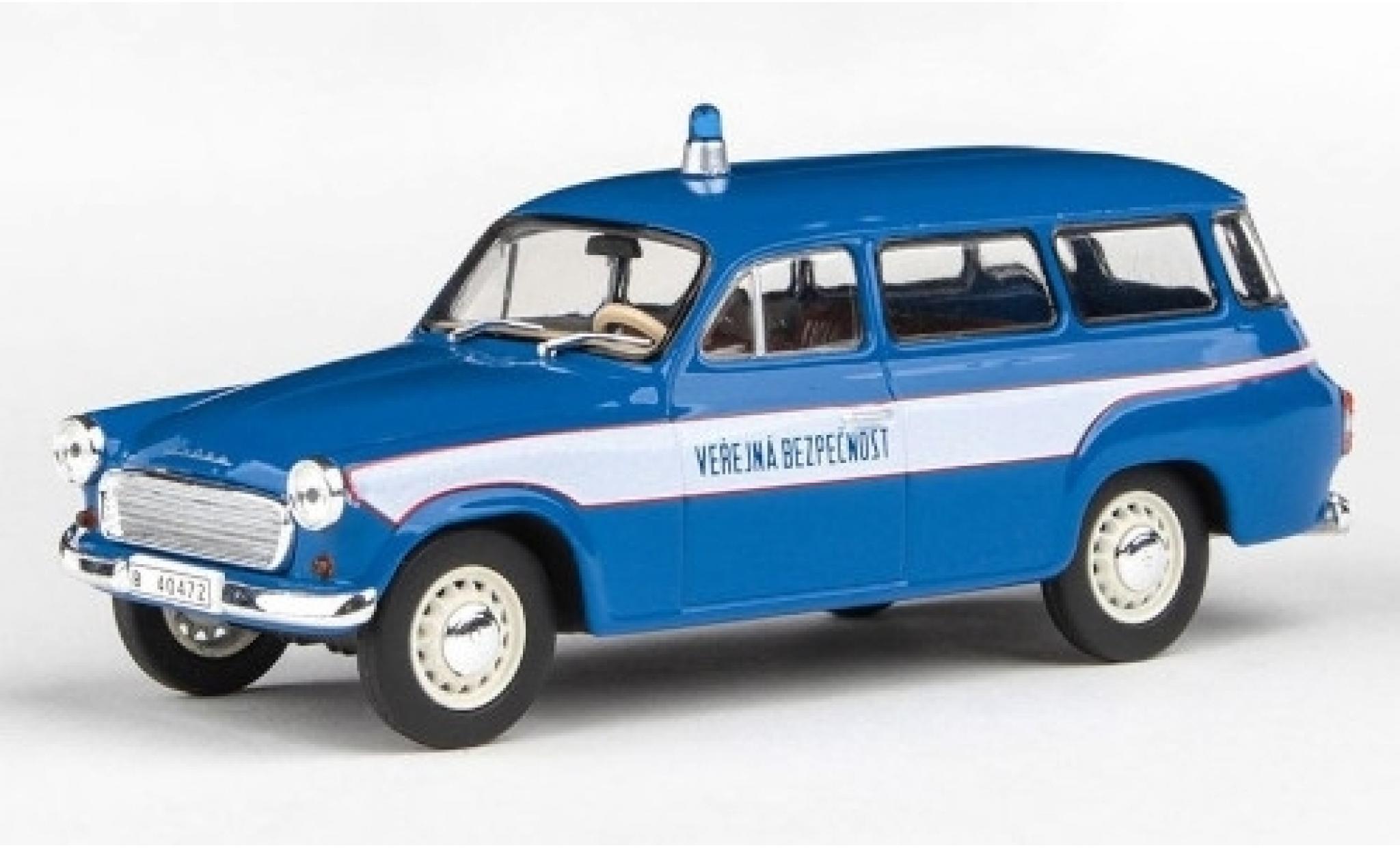 Skoda 120 1/43 Abrex 2 Verejna Bezpecnost (CZ) 1964 modellino in miniatura