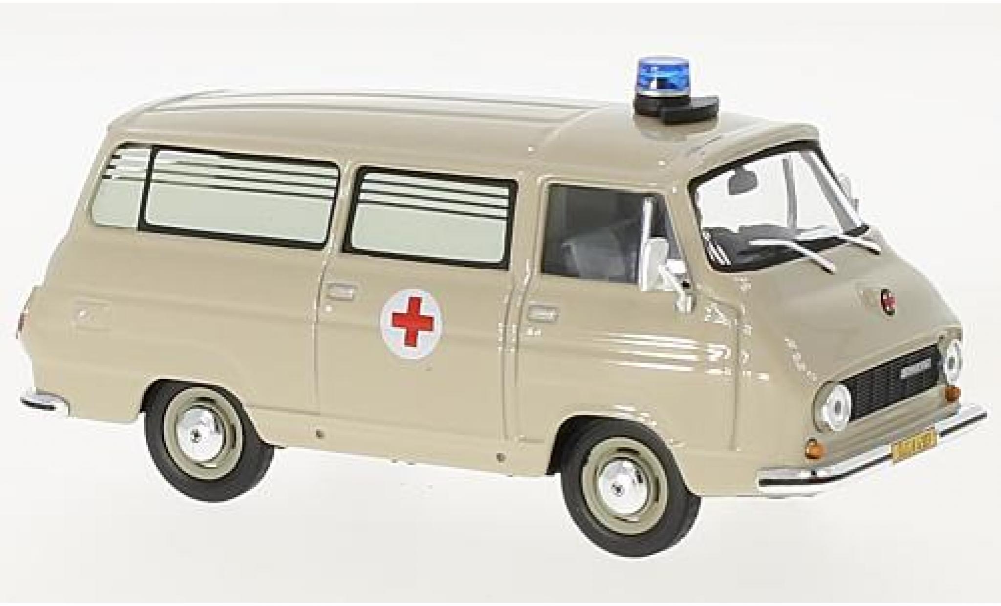 Skoda 1203 1/43 Abrex 1974 ambulance modellino in miniatura