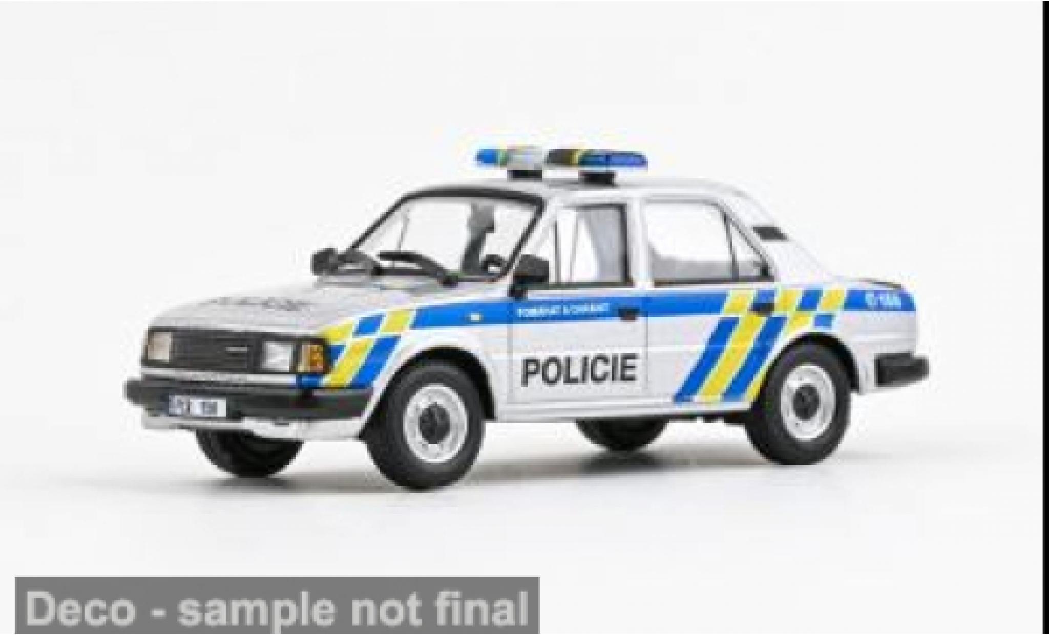 Skoda 120 1/43 Abrex L 1984 Policie (CZ) 1:43 modellino in miniatura