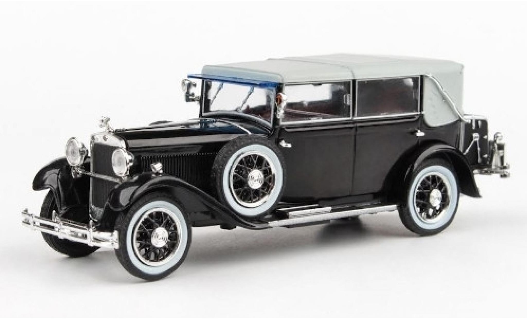 Skoda 860 1/43 Abrex nero RHD 1932 modellino in miniatura