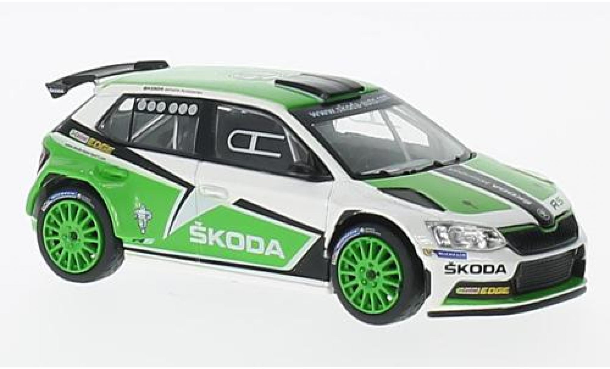 Skoda Fabia 1/43 Abrex III R5 2016 Motorsport Design modellino in miniatura