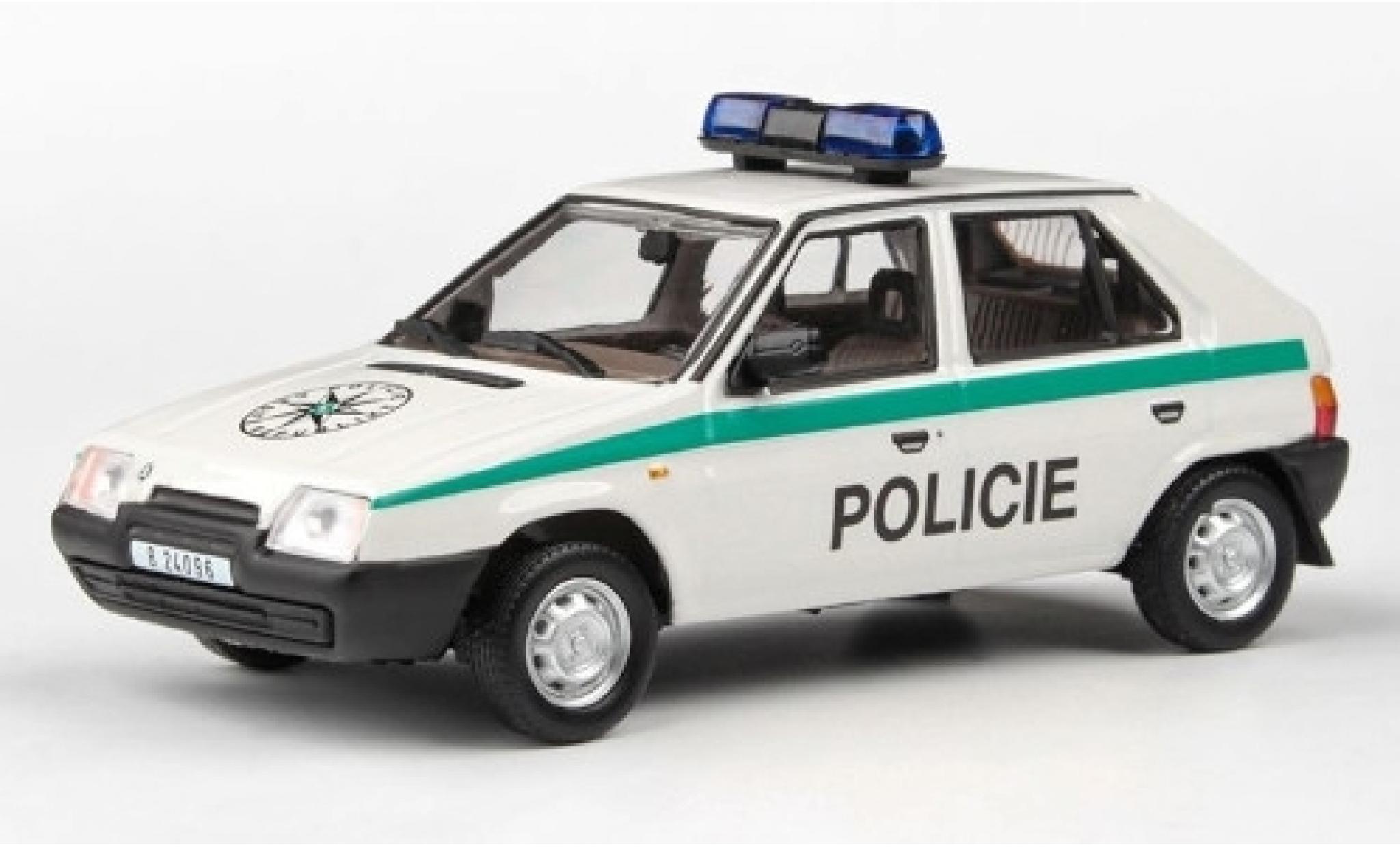 Skoda Favorit 1/43 Abrex 136L Policie (CR) 1988 modellino in miniatura