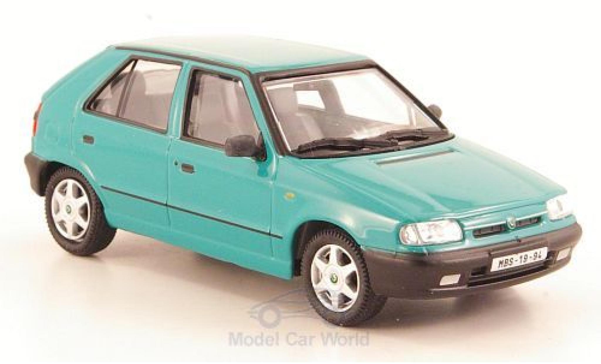 Skoda Felicia 1/43 Abrex 1.3 GLXi verde 1994 modellino in miniatura