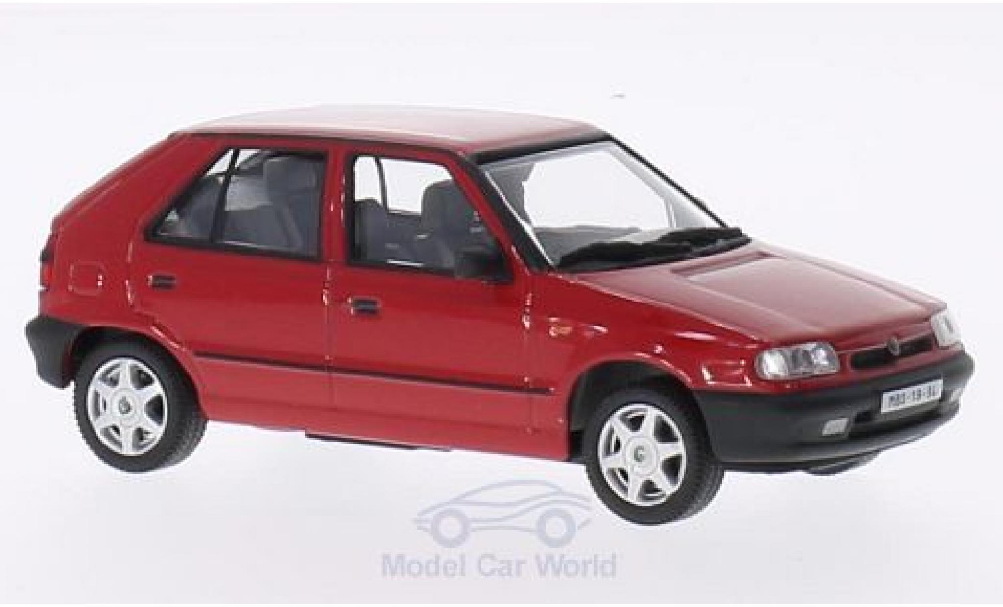 Skoda Felicia 1/43 Abrex 1.3 GLXi rosso 1994 modellino in miniatura
