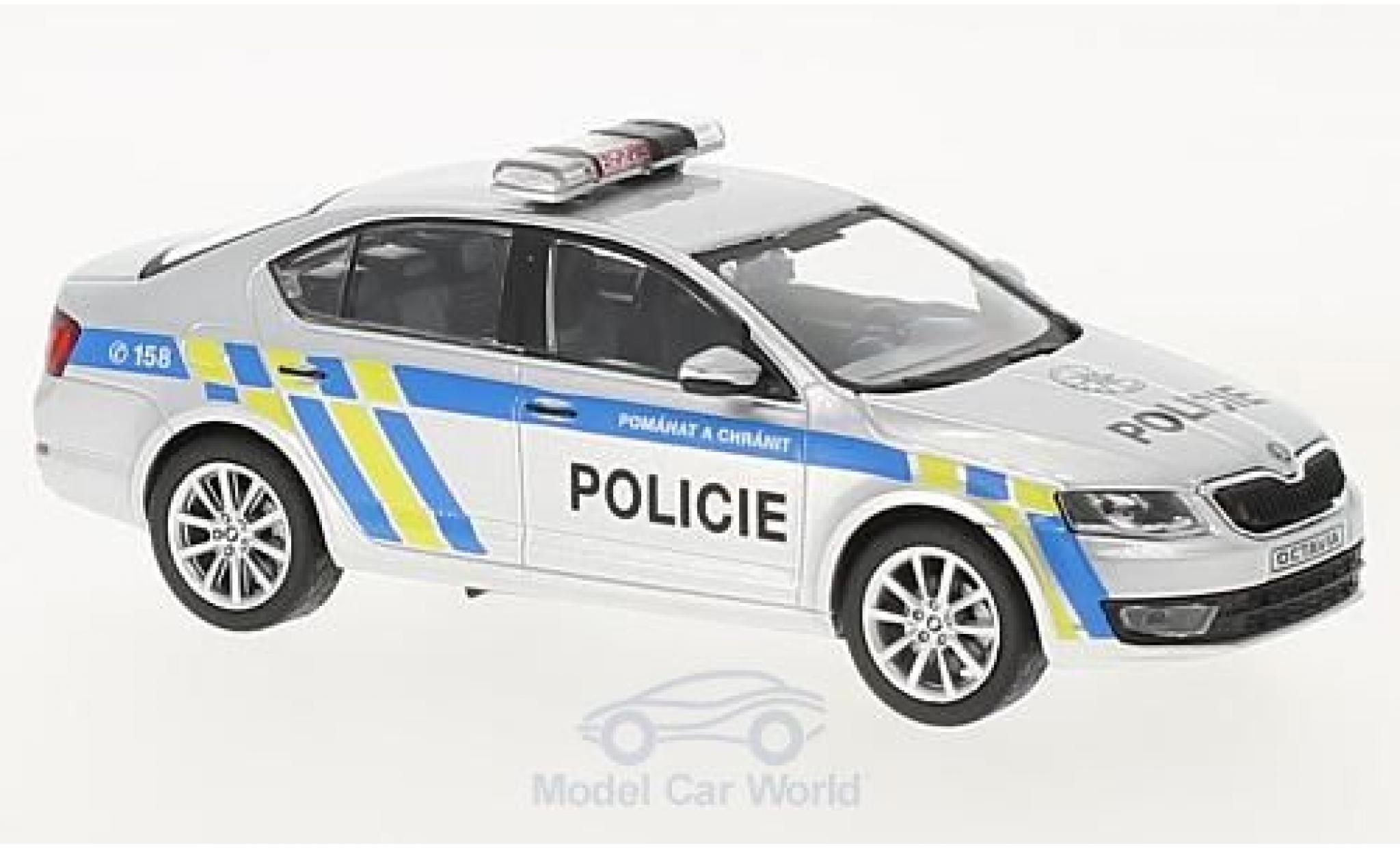 Skoda Octavia 1/43 Abrex III Polizei Tschechien 2012 modellino in miniatura