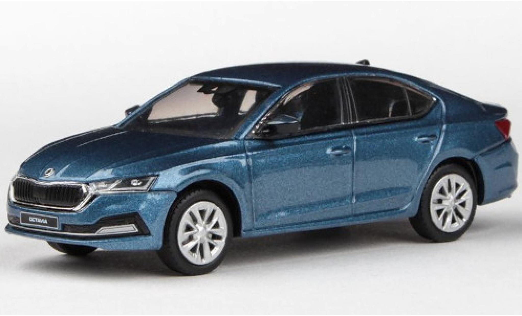 Skoda Octavia 1/43 Abrex IV metallise blau 2020 1:43 modellino in miniatura