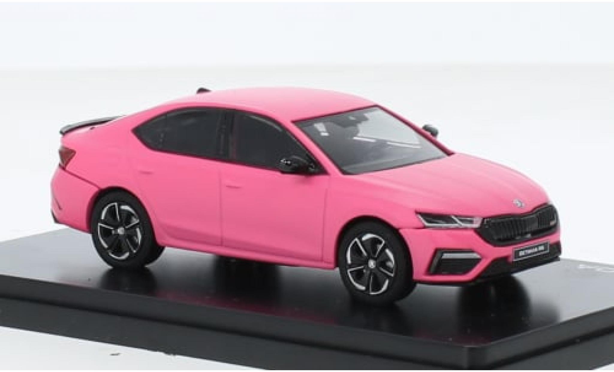 Skoda Octavia 1/43 Abrex IV RS matt-rosa 2020 1:43 modellino in miniatura