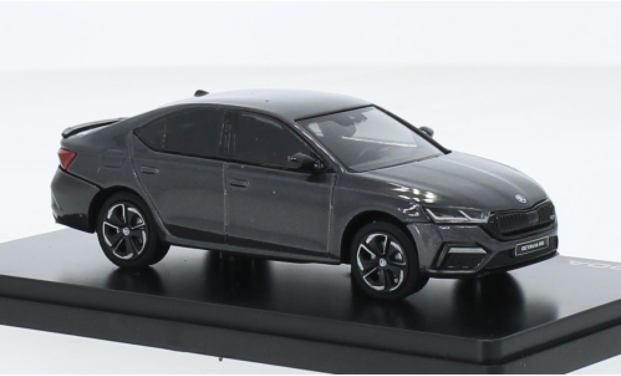 Skoda Octavia 1/43 Abrex IV RS metallise grau 2020 1:43 modellino in miniatura