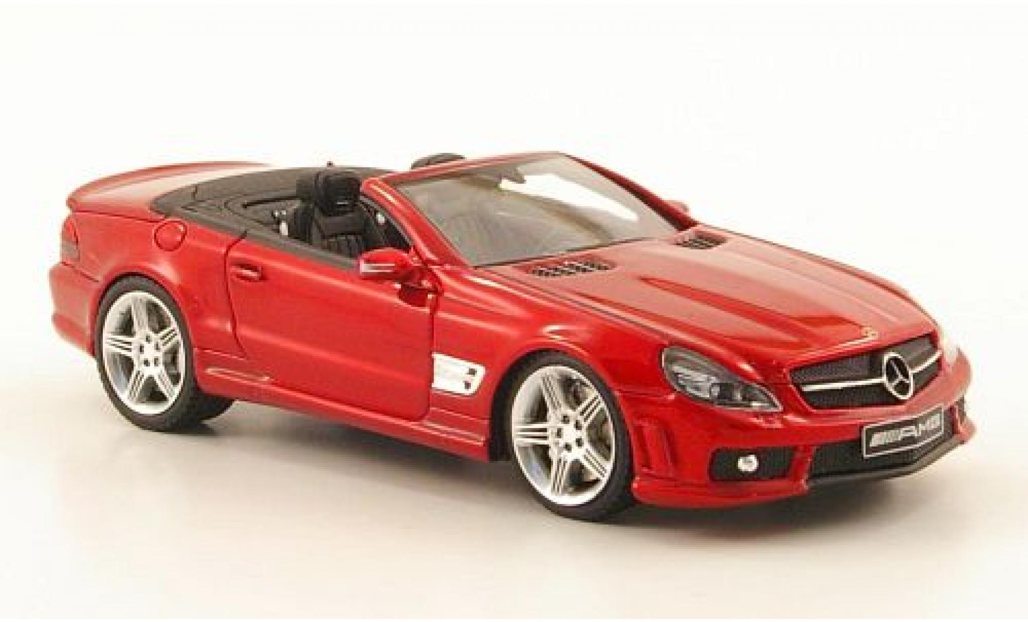 Mercedes Classe SL 1/43 Absolute Hot SL65 AMG rosso ouverts/es toit modellino in miniatura