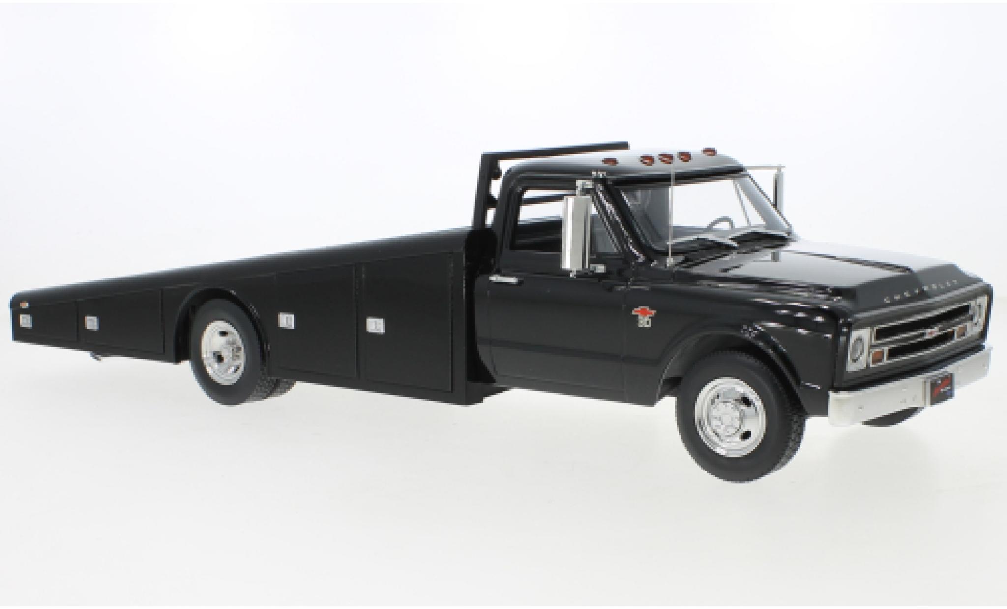 Chevrolet C-30 1/18 ACME Ramp Truck nero 1967 modellino in miniatura