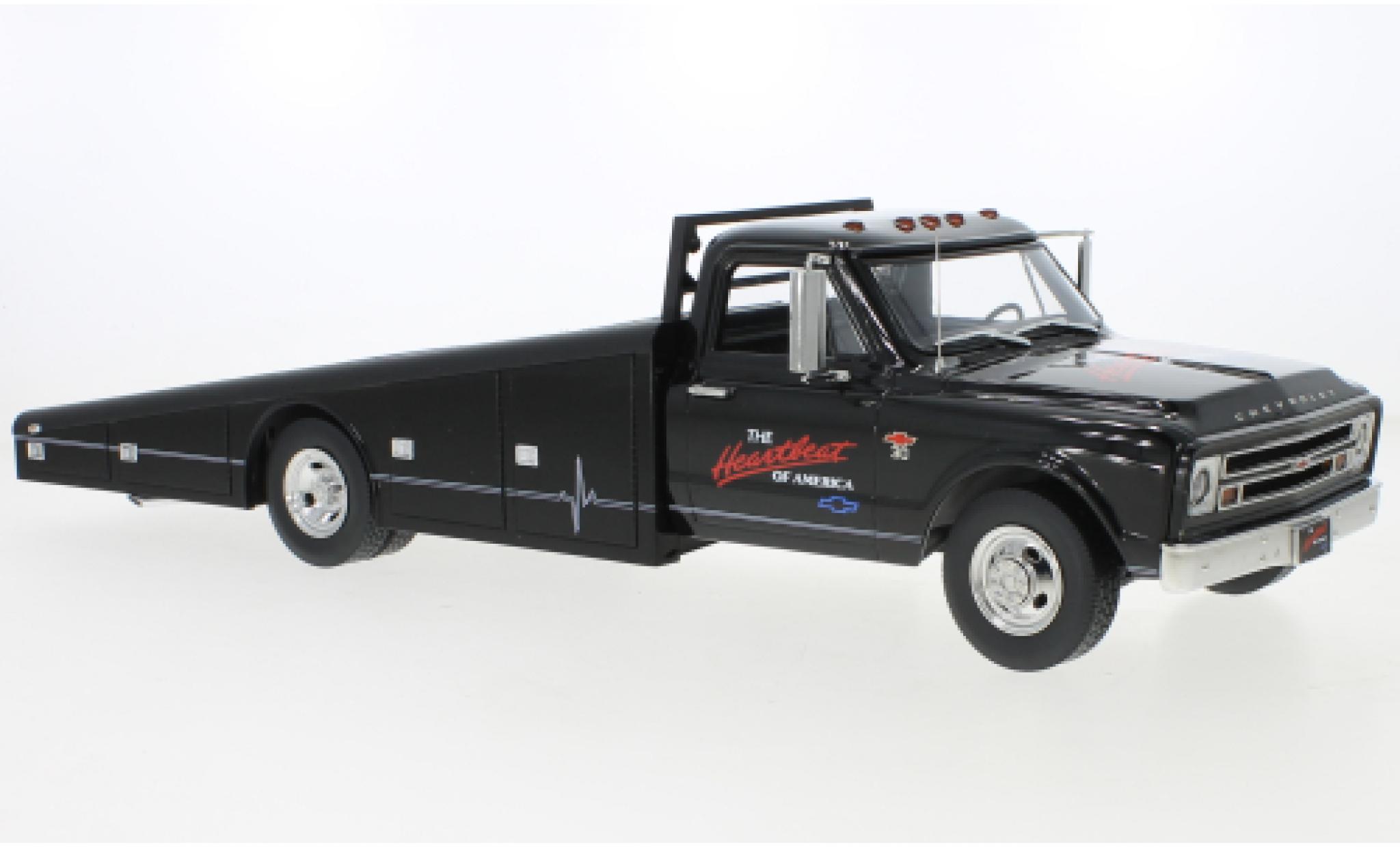 Chevrolet C-30 1/18 ACME Ramp Truck nero The Heartbeat Of America 1967 modellino in miniatura