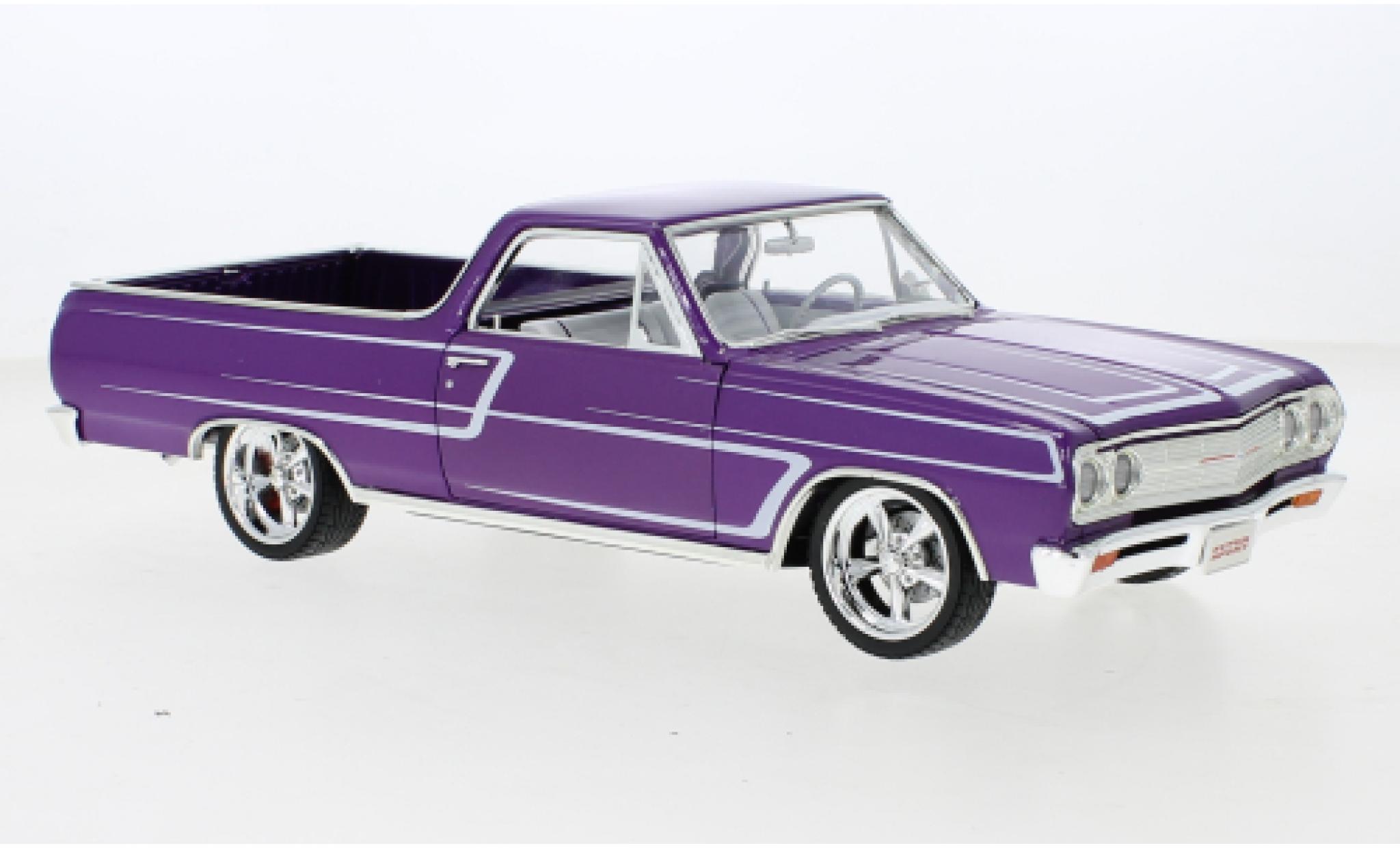 Chevrolet El Camino 1/18 ACME Custom Cruiser porpora 1965 modellino in miniatura