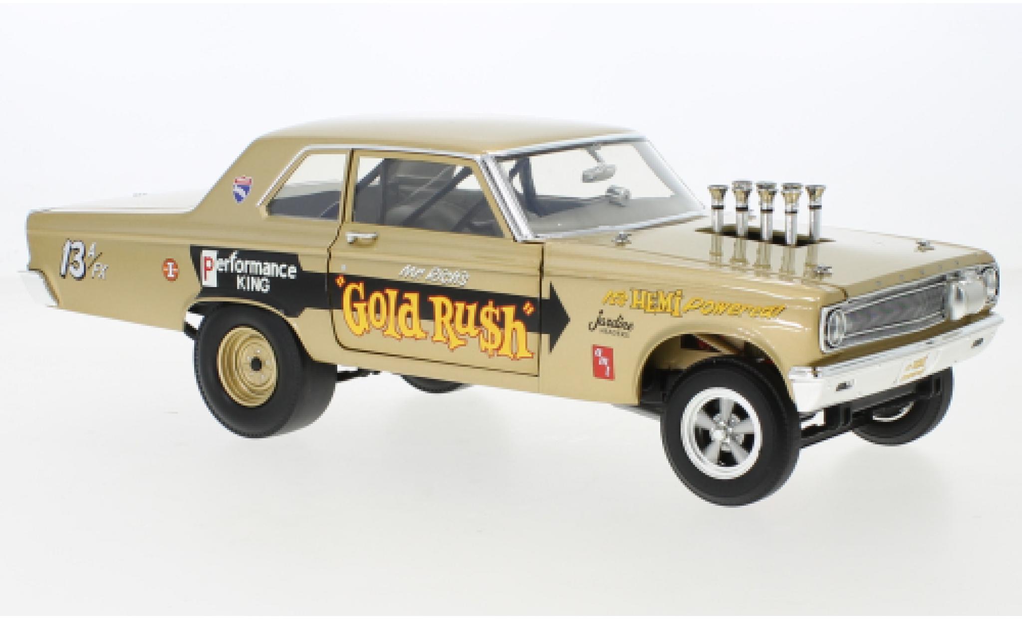 Dodge Coronet 1/18 ACME AWB Gold Rush 1965 modellino in miniatura