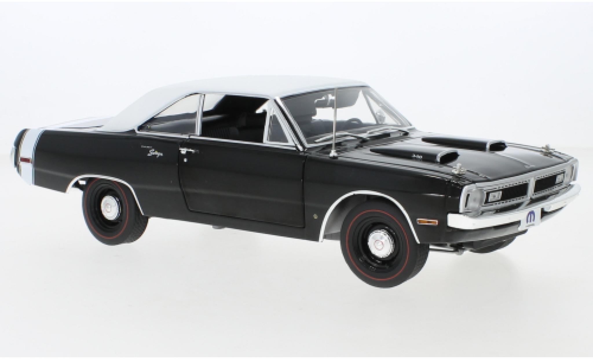 Dodge Dart 1/18 ACME Swinger 340 nero/bianco 1970 modellino in miniatura