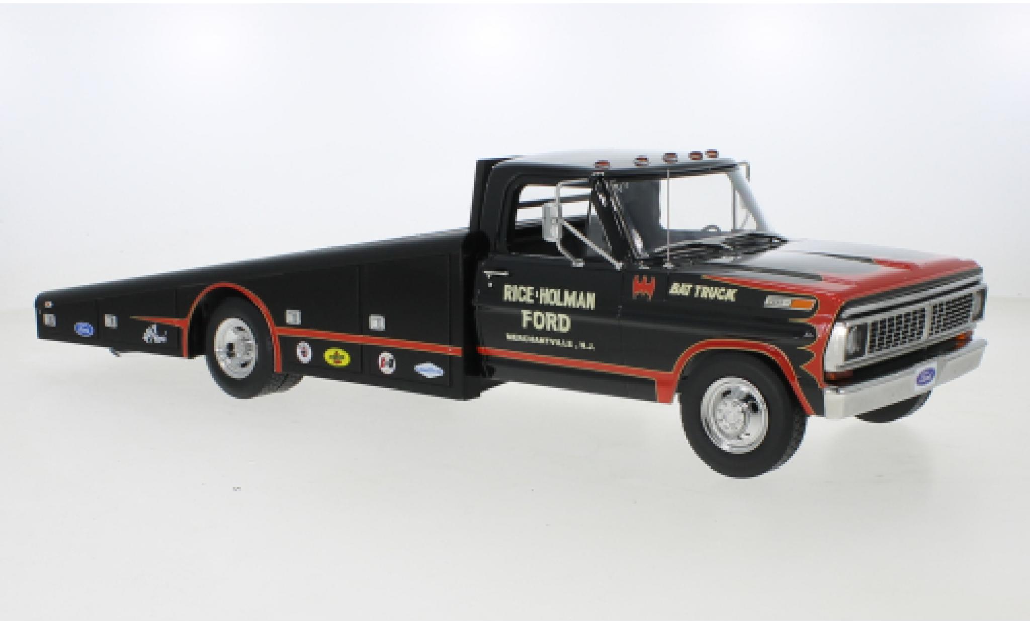 Ford F-350 1/18 ACME Ramp Truck Bat Truck 1970 modellino in miniatura