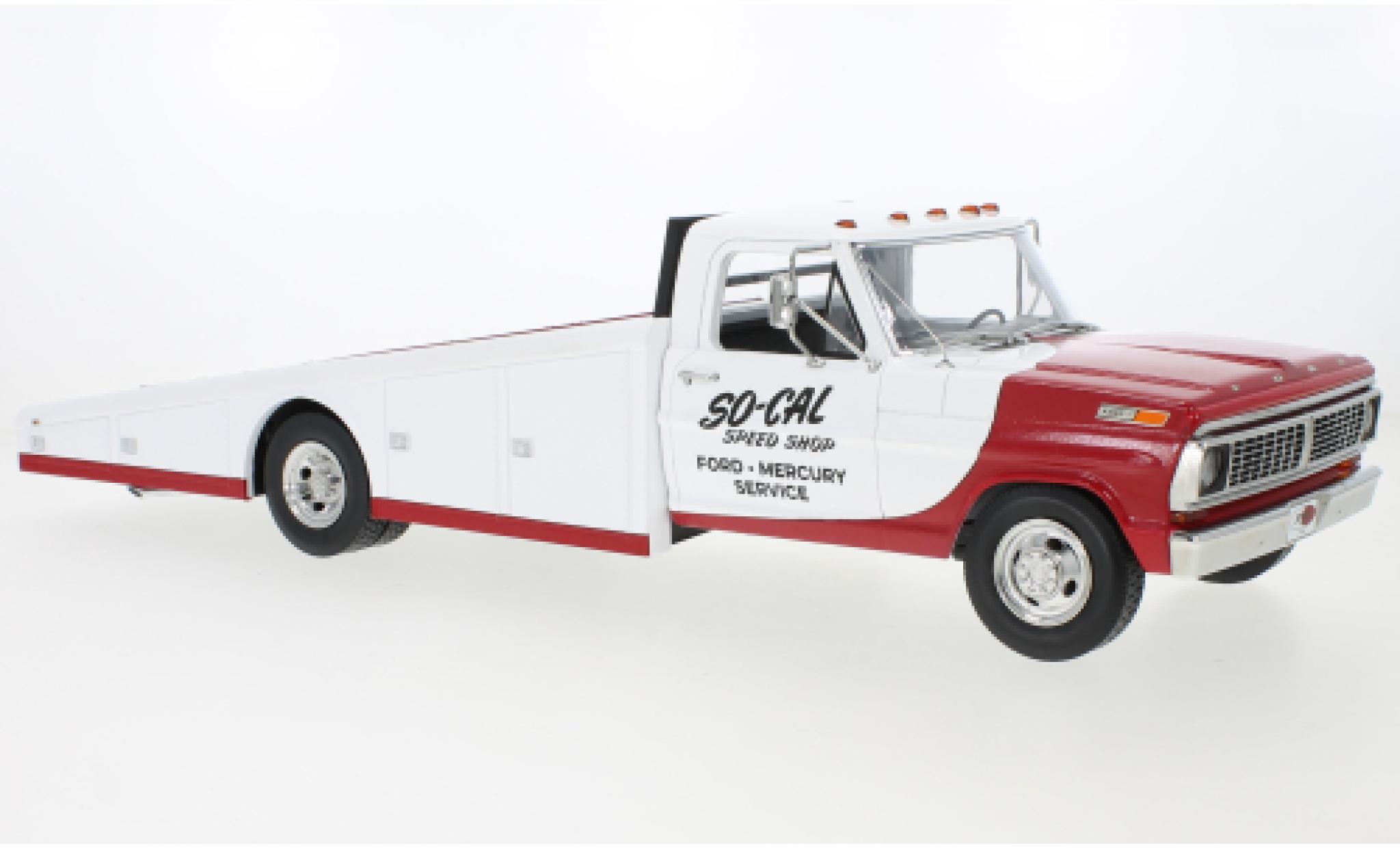 Ford F-350 1/18 ACME Ramp Truck SO-CAL Speed Shop 1970 modellino in miniatura