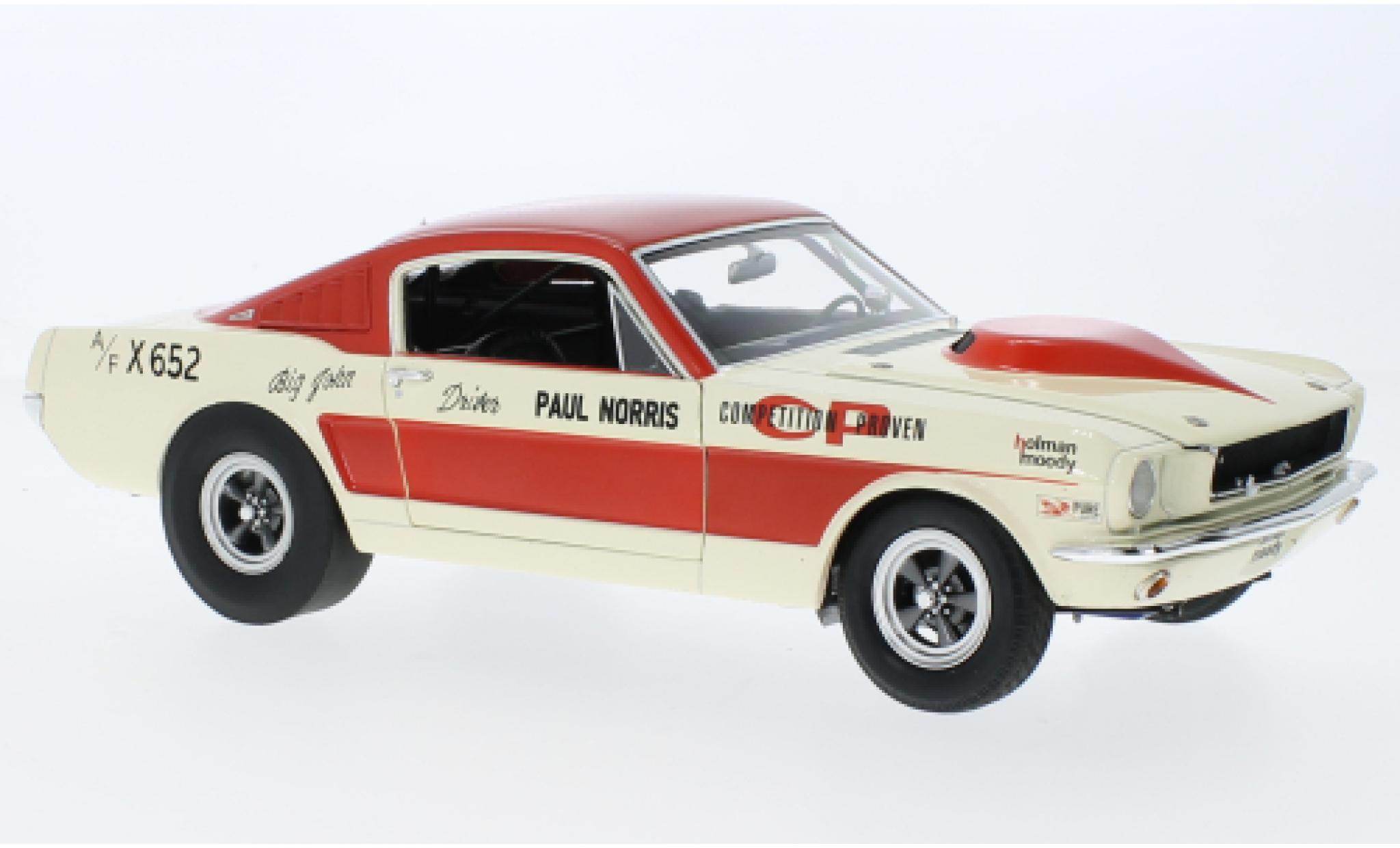 Ford Mustang 1/18 ACME A/FX Holman Moody Racing 1965 modellino in miniatura