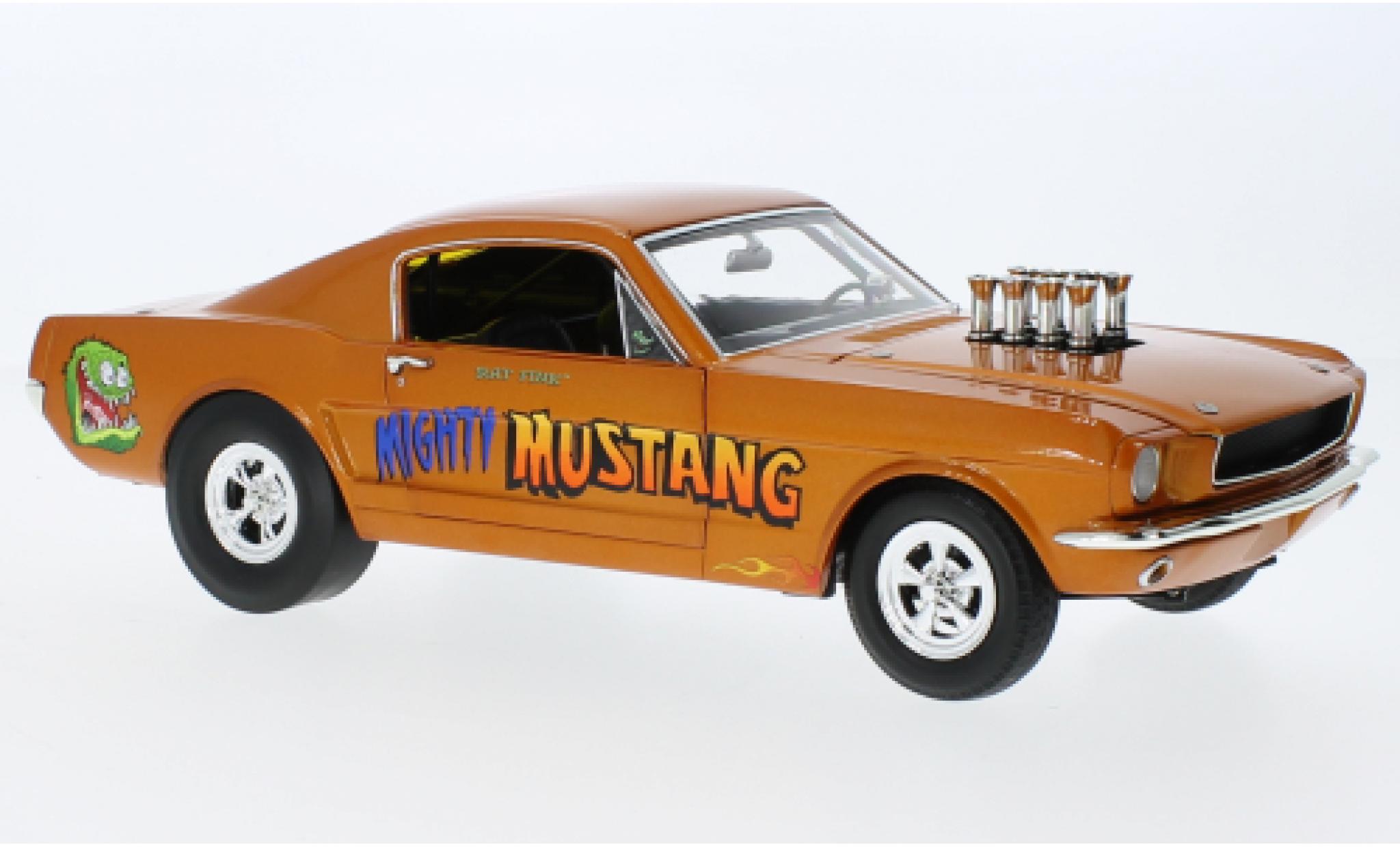 Ford Mustang 1/18 ACME A/FX Rat Fink Mighty 1965 modellino in miniatura