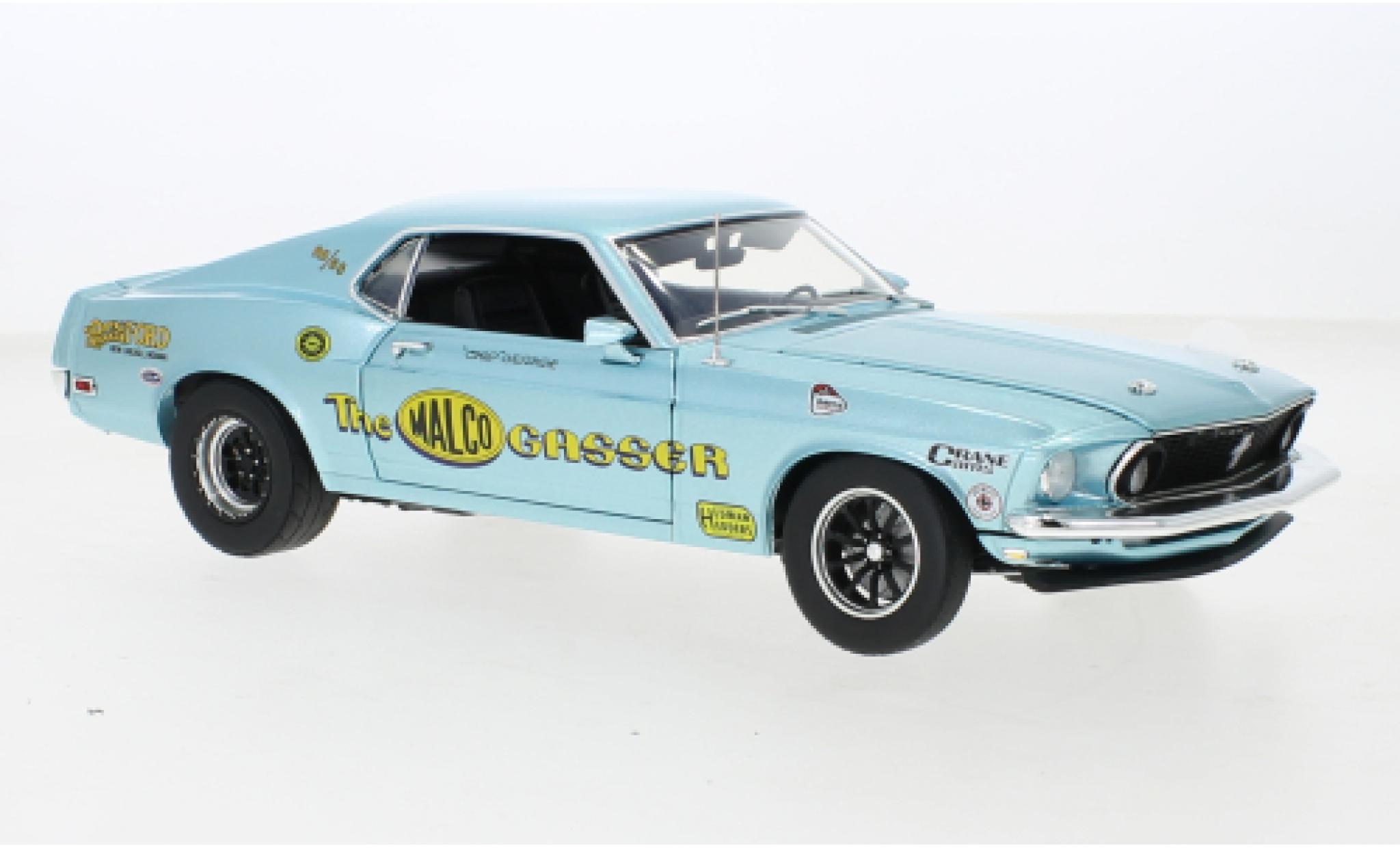 Ford Mustang 1/18 ACME Boss 429 The Malco Gasser 1969 modellino in miniatura
