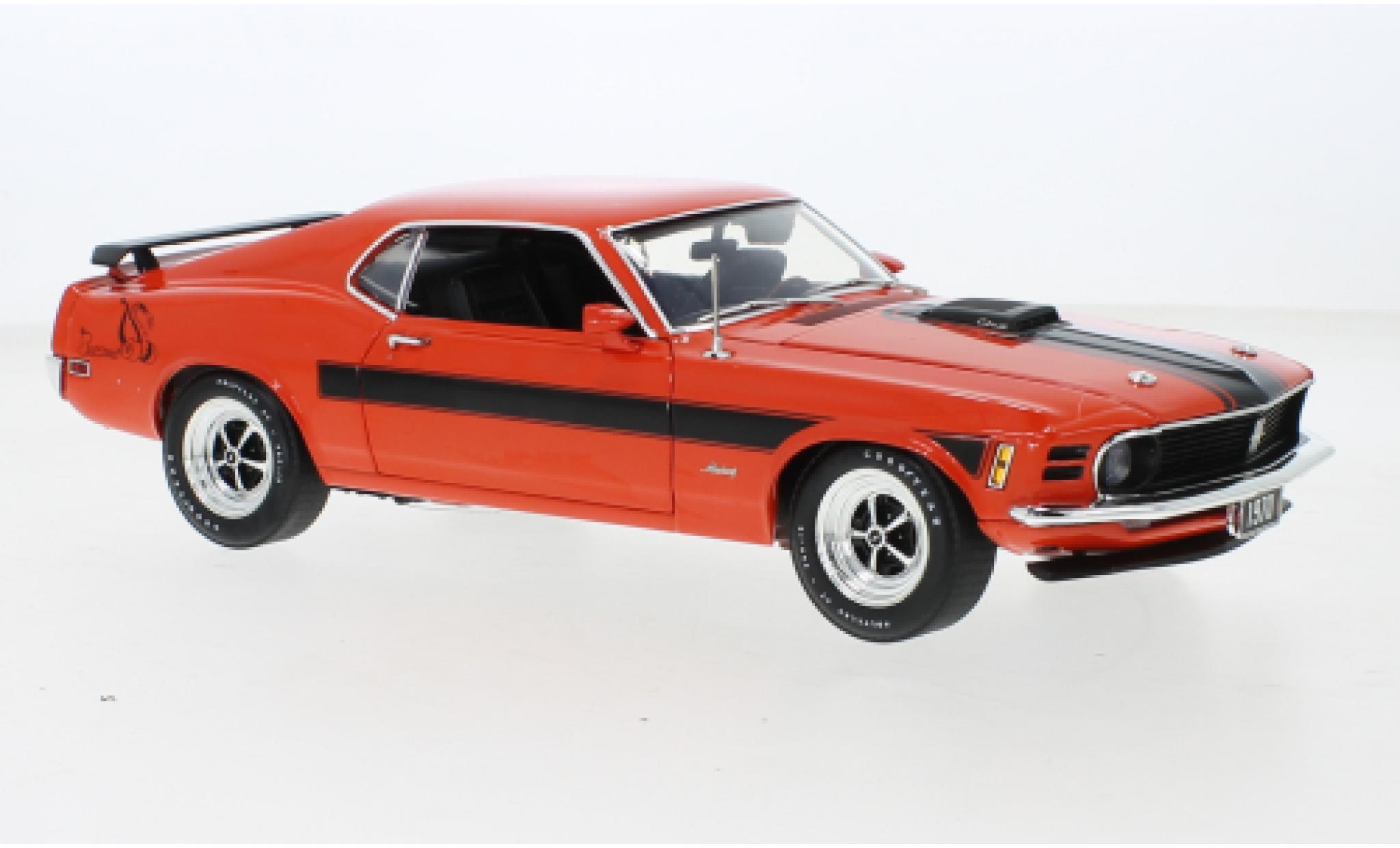 Ford Mustang 1/18 ACME Mach 1 Sidewinder rosso 1970 modellino in miniatura