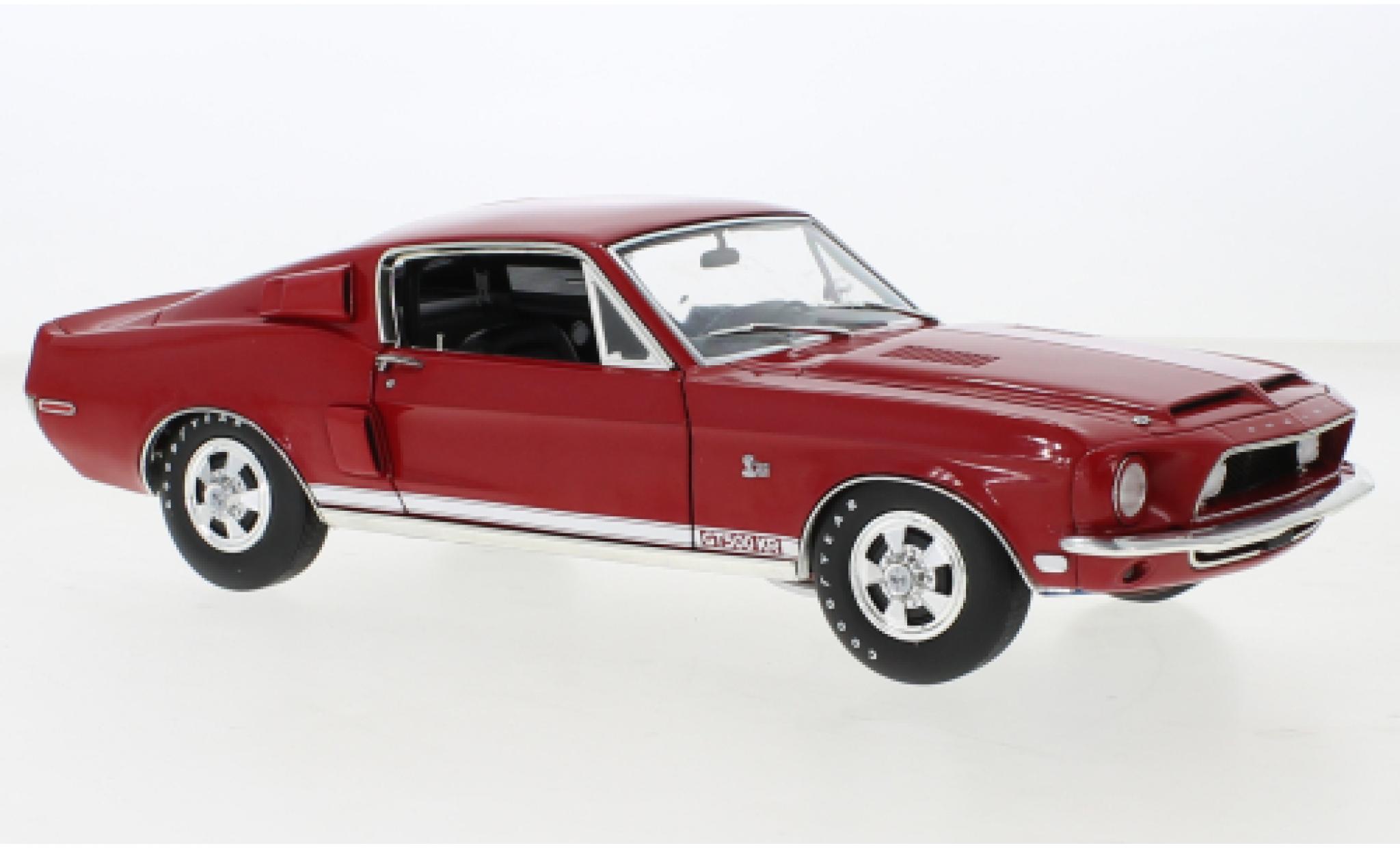 Shelby GT 1/18 ACME Ford Mustang 500 KR rosso 1968 modellino in miniatura