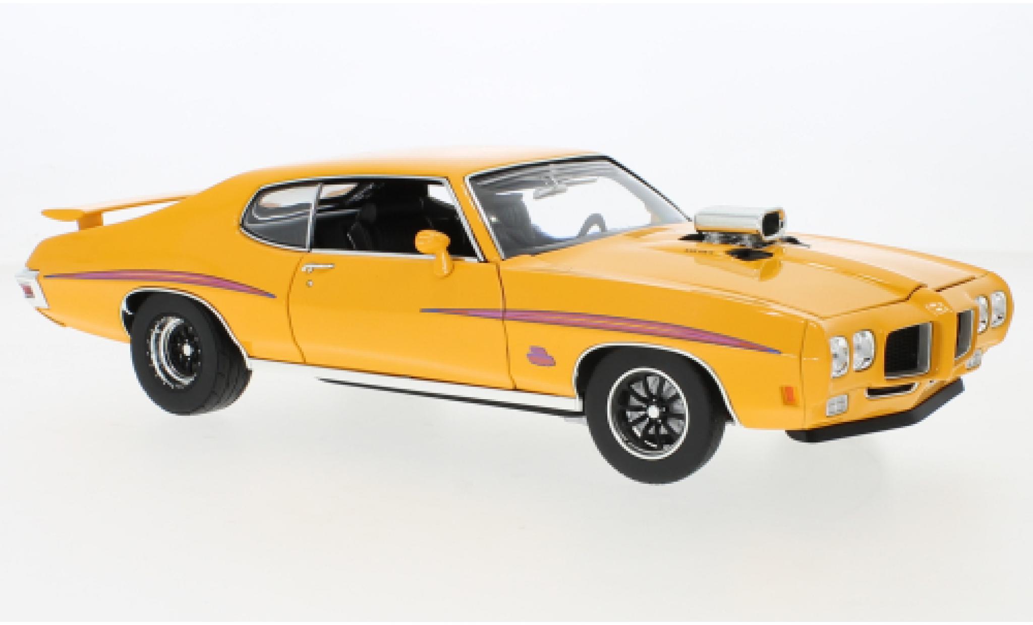 Pontiac GTO 1/18 ACME Judge orange Drag Outlaws 1970 modellino in miniatura