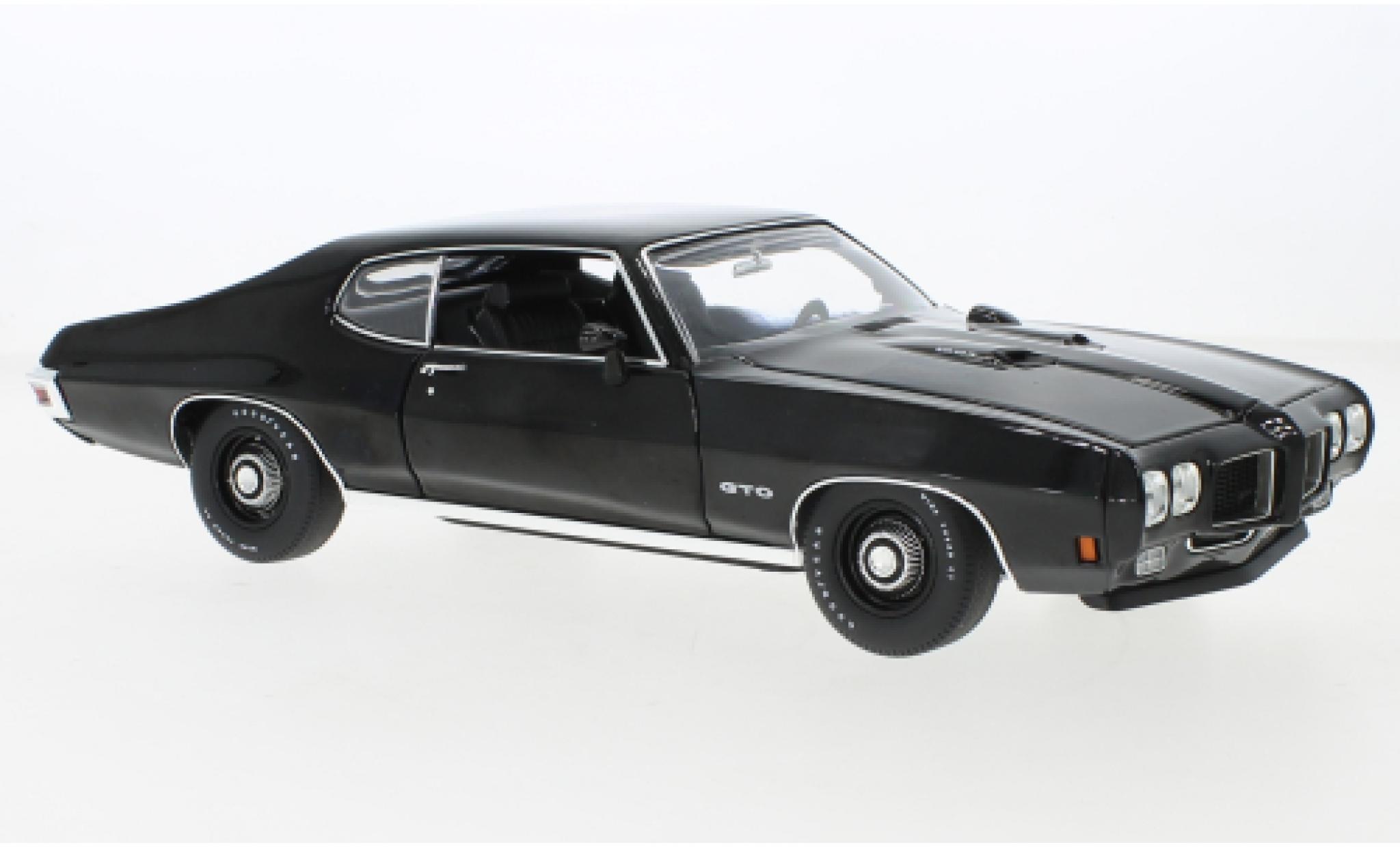 Pontiac GTO 1/18 ACME nero Moonlight Goat 1970 modellino in miniatura
