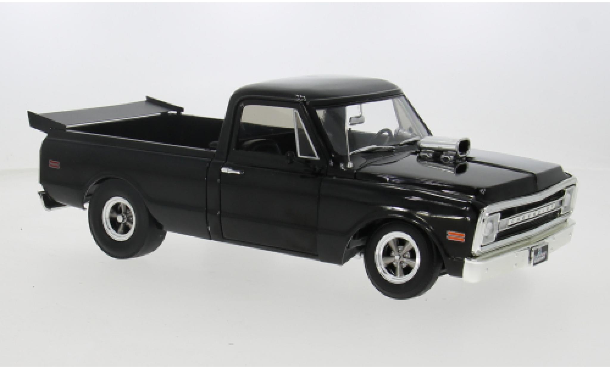 Chevrolet C-10 1/18 ACME Nicht Train schwarz 1970 1:18 modellino in miniatura