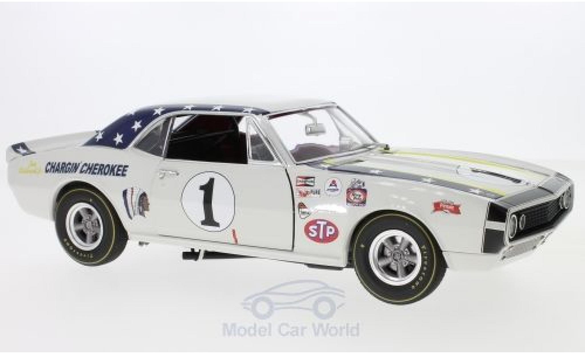 Chevrolet Camaro 1/18 ACME Chargin Cherokee No.1 24h Daytona 1967 J.Chitwood modellino in miniatura