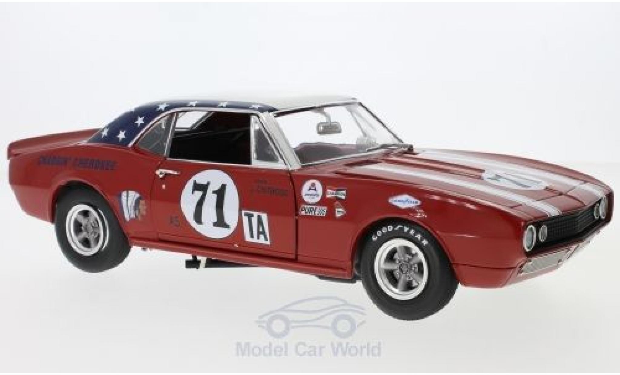 Chevrolet Camaro 1/18 ACME Chargin Cherokee No.71 24h Daytona 1968 J.Chitwood modellino in miniatura