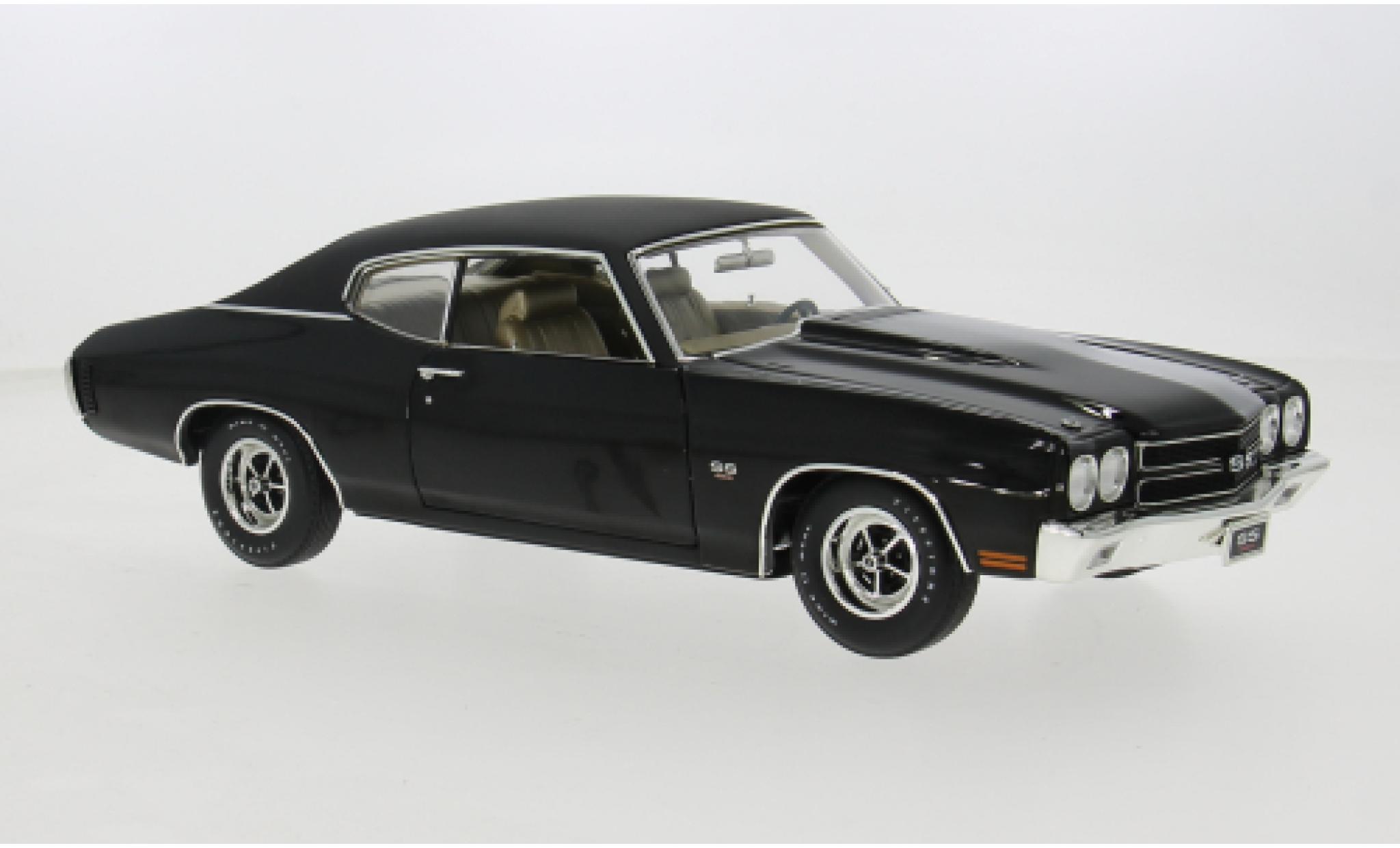 Chevrolet Chevelle 1/18 ACME SS 454 schwarz 1970 1:18 modellino in miniatura