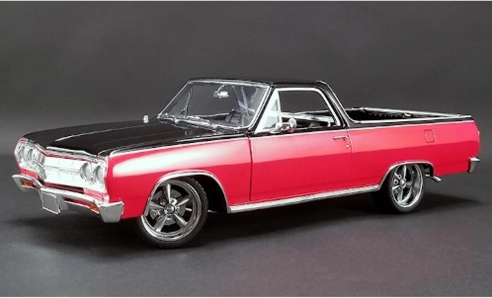 Chevrolet El Camino 1/18 ACME Custom rosso/nero 1965 Not Your Mothers modellino in miniatura