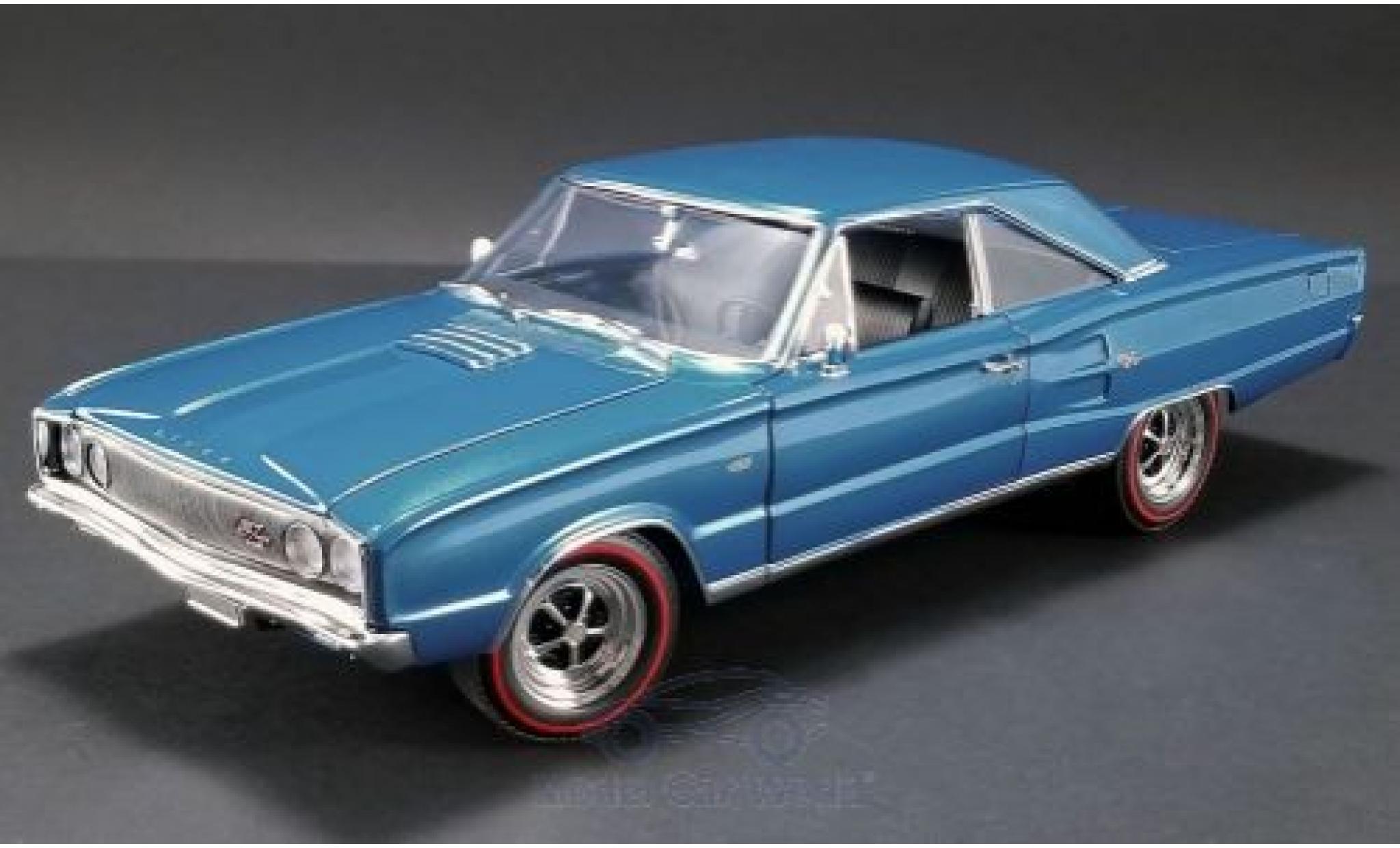 Dodge Coronet 1/18 ACME R/T metallico blu 1967 modellino in miniatura