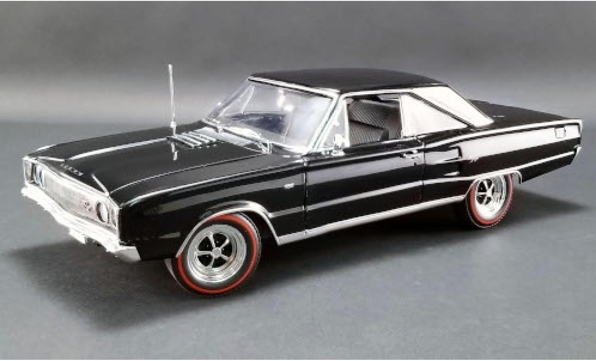 Dodge Coronet 1/18 ACME R/T nero 1967 modellino in miniatura
