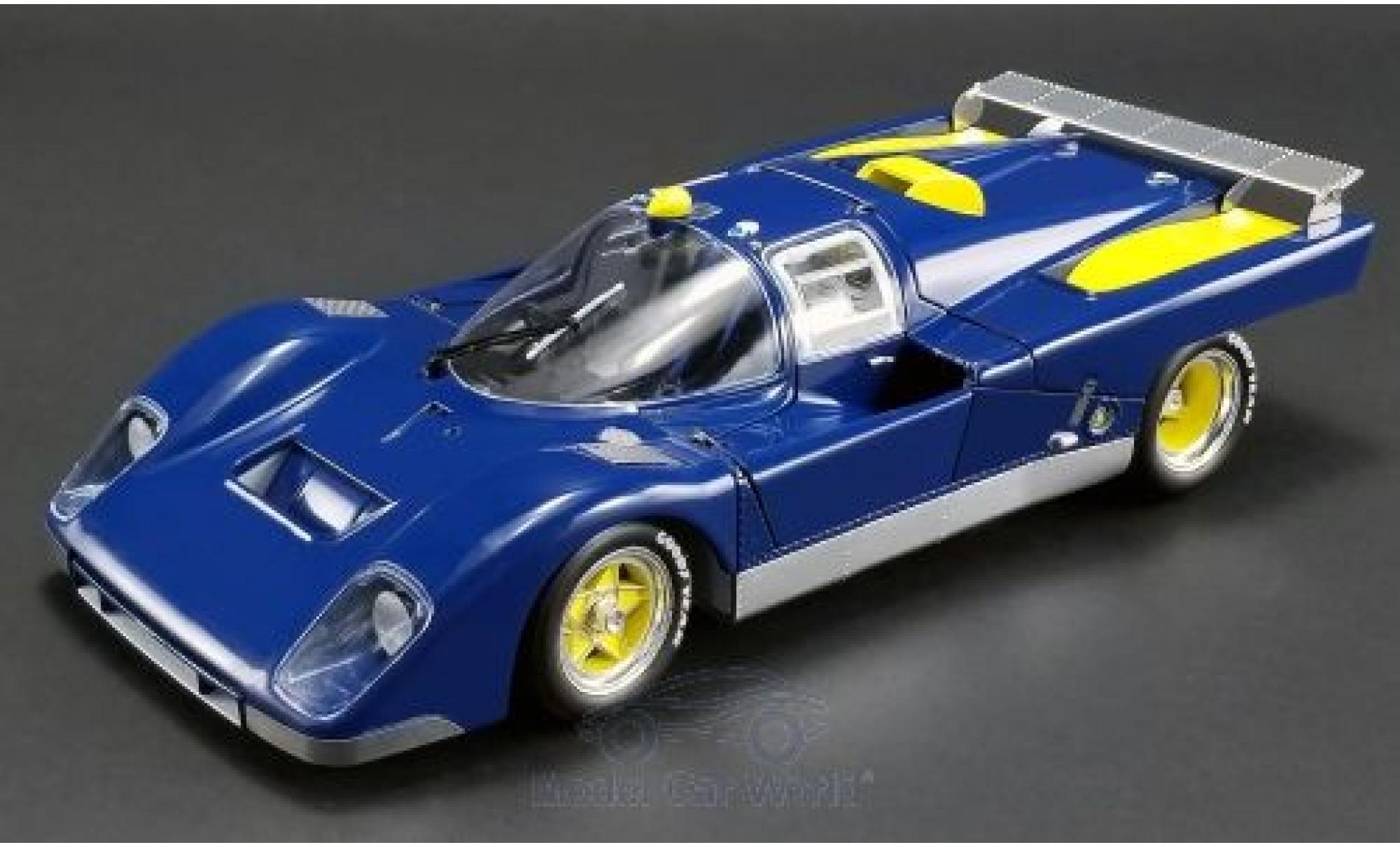 Ferrari 512 1/18 ACME M Provo Version blu/giallo 1971 modellino in miniatura