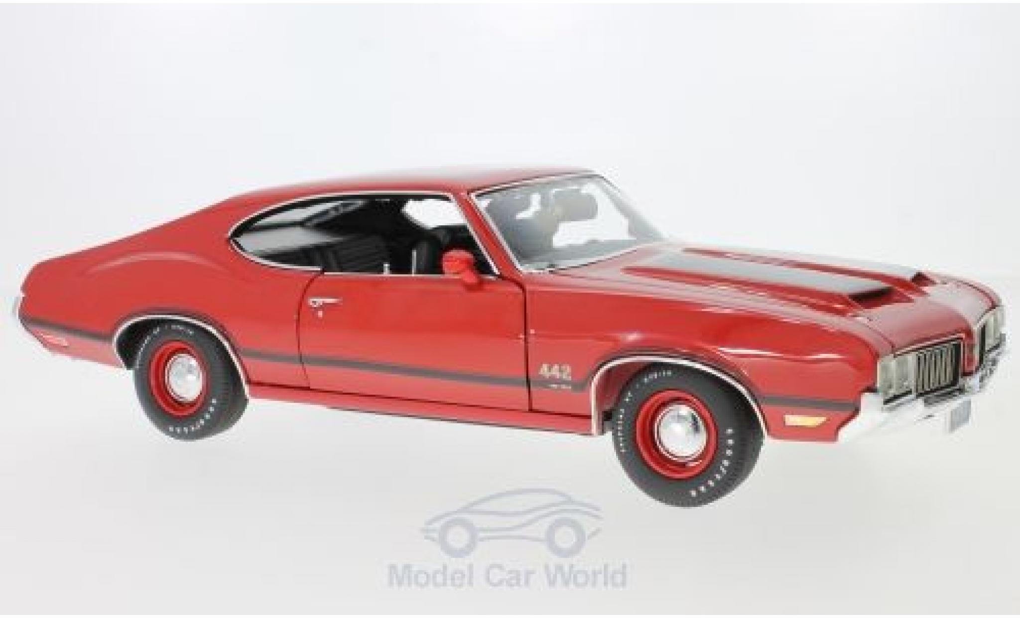Oldsmobile 442 1/18 ACME W-30 rosso 1970 modellino in miniatura