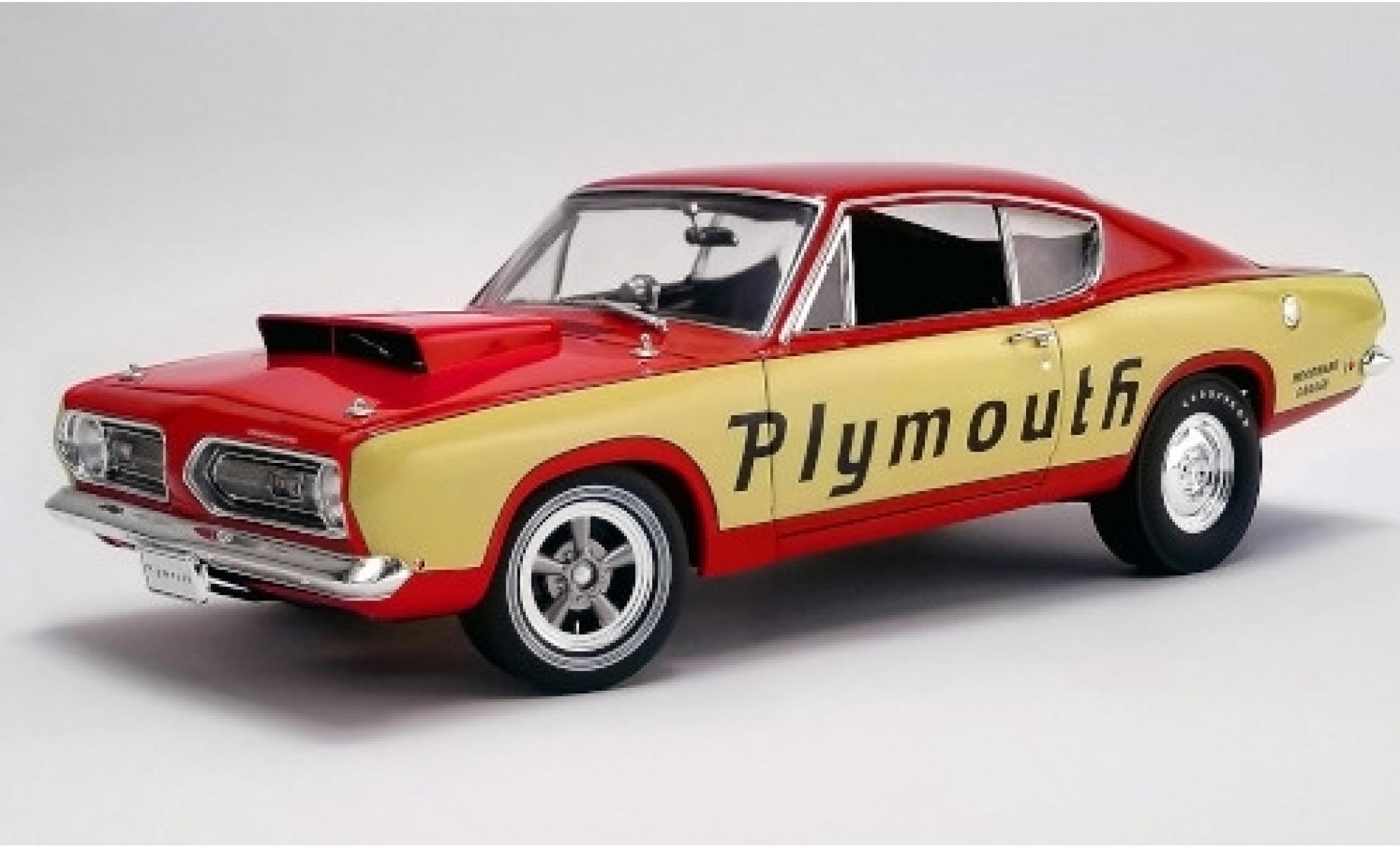 Plymouth Barracuda 1/18 ACME Super Stock Test Mule Woodward Garage 1968 modellino in miniatura
