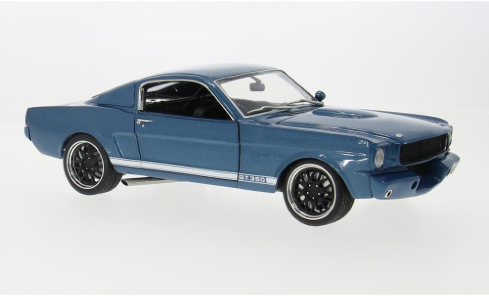 Shelby GT 1/18 ACME 350 Pro Touring blau/weiss 1965 1:18 modellino in miniatura