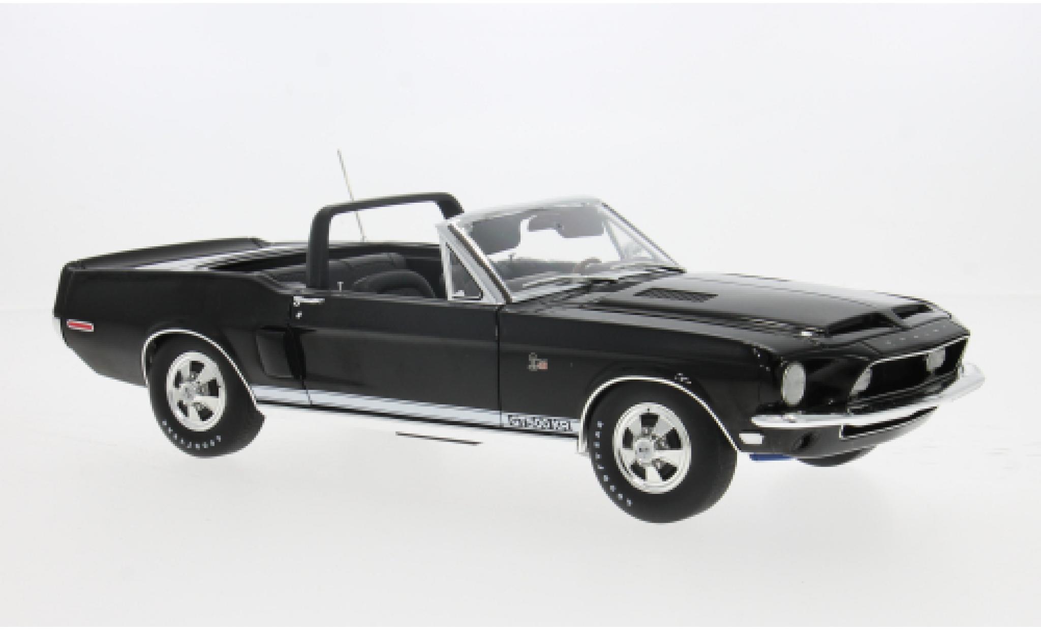 Shelby GT ACME 500KR schwarz/weiss 1968 1:18 modellino in miniatura