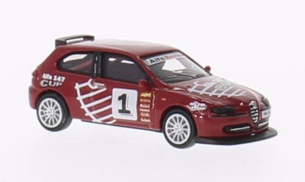 Alfa Romeo 147 1/87 Busch Cup Version 2001 modellino in miniatura