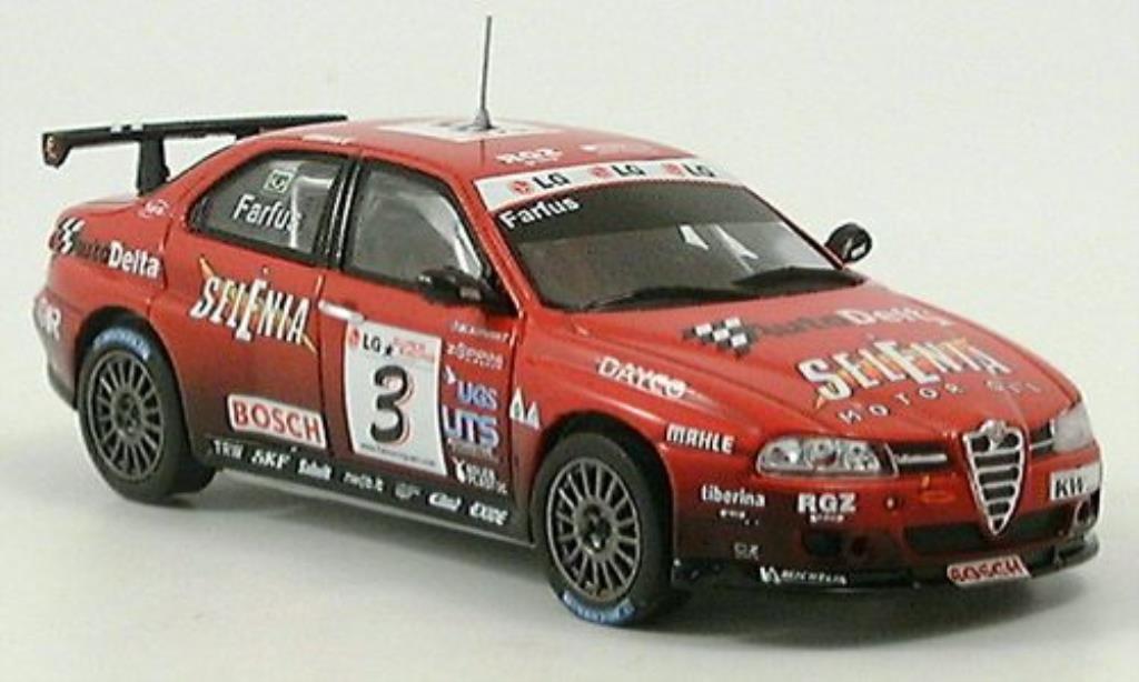 Alfa Romeo 156 1/43 Spark ETCC Farfus No. 3 2004 modellino in miniatura