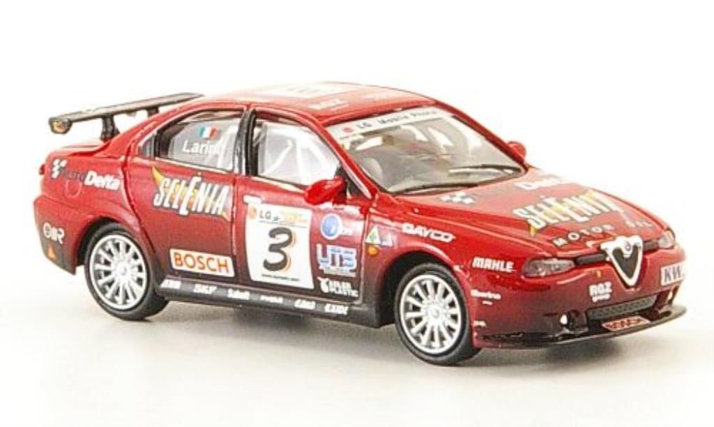 Alfa Romeo 156 GTA 1/87 Ricko GTA No.3 Selenia 2003 modellino in miniatura