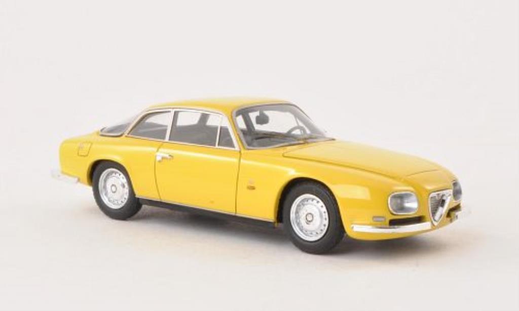 Alfa Romeo 2600 1/43 Neo Sprint Zagato giallo 1967 modellino in miniatura