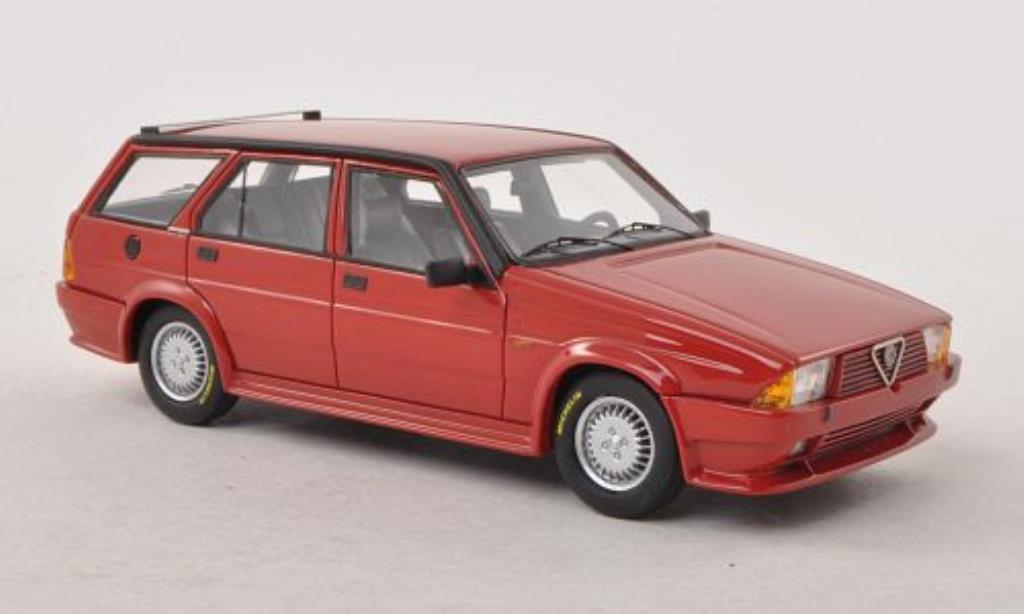 Alfa Romeo 75 1/43 Neo Turbo Wagon Rayton Fissore rosso 1986 modellino in miniatura