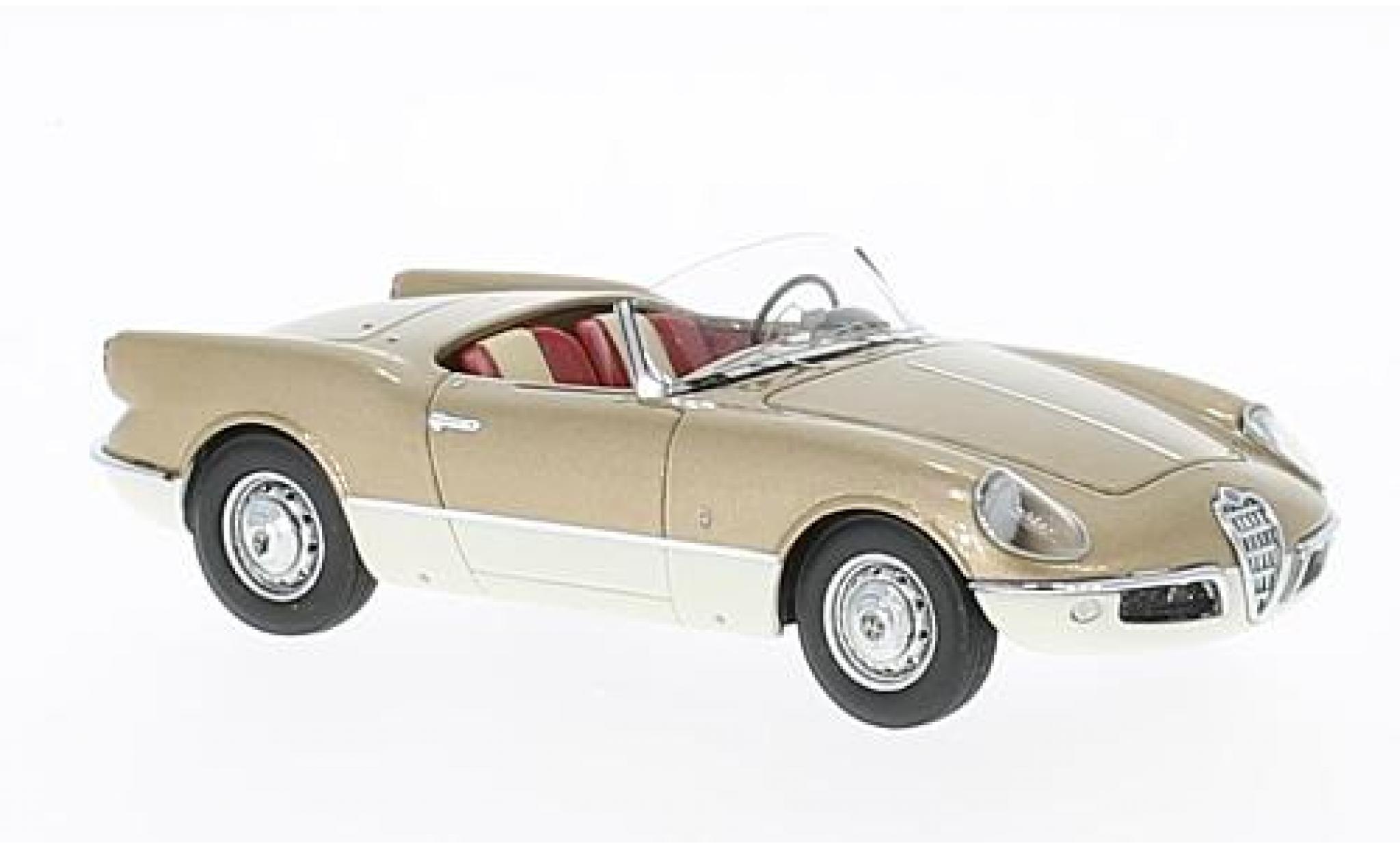 Alfa Romeo Giulietta 1/43 Matrix Spid braun 1:43 modellino in miniatura